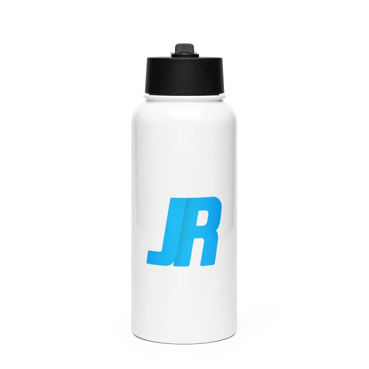 Justin Reacts - Stainless Steel Water Bottle with a Straw Lid product image (1)