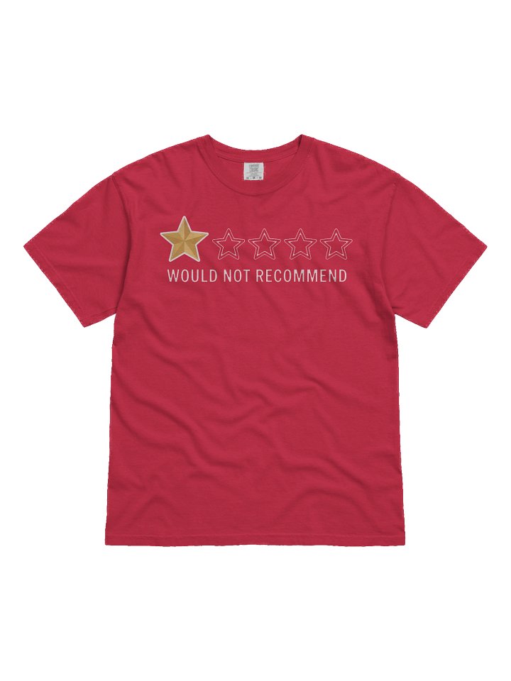 Would Not Recommend Tee product image (2)
