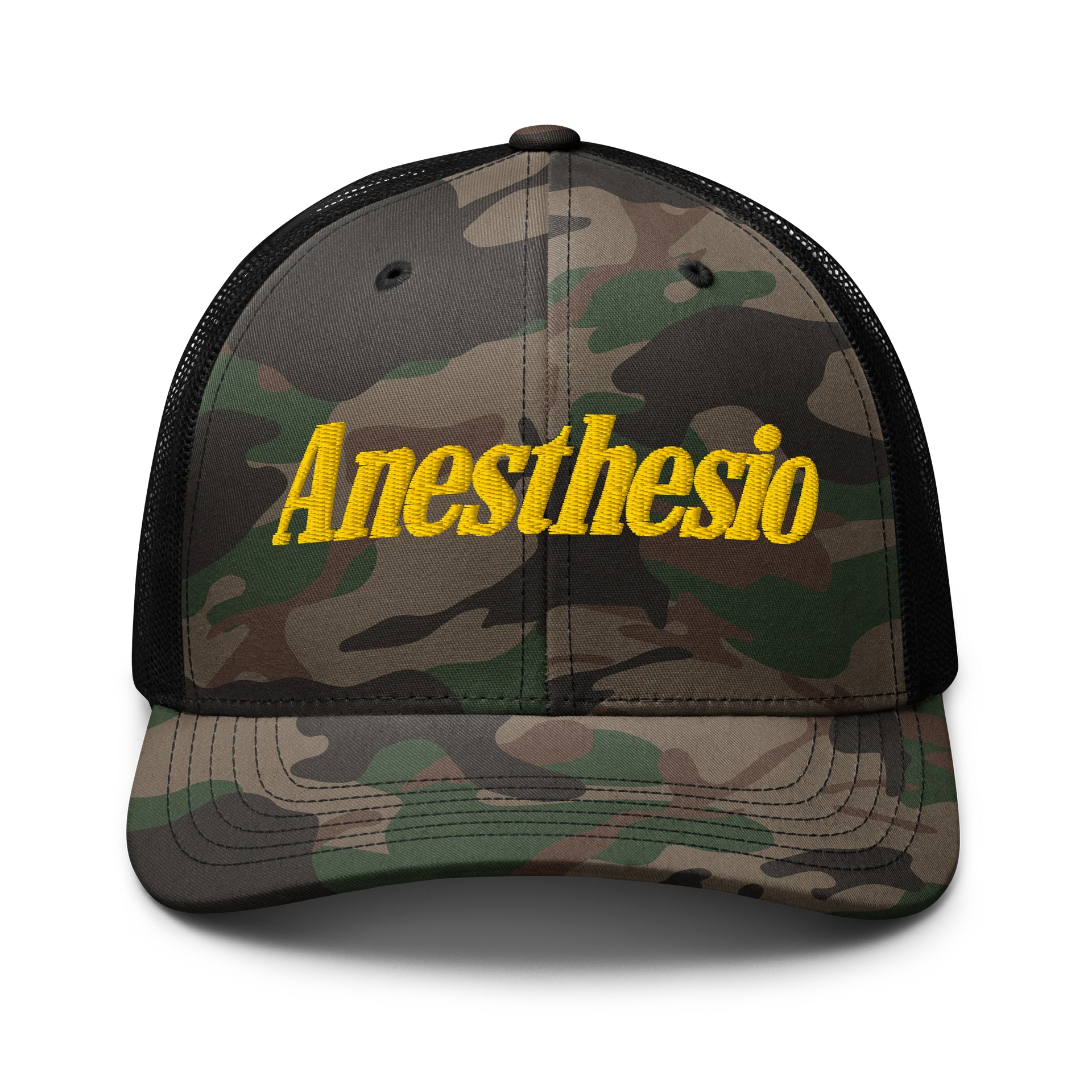 Anesthesio Camo Hat