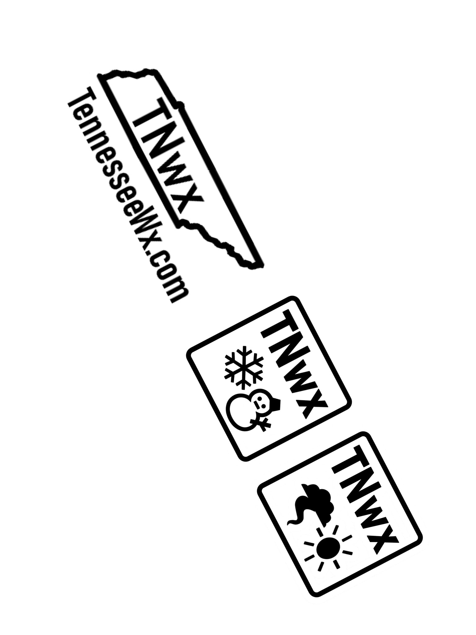 TennesseeWx Sticker Sheet 2 product image (2)