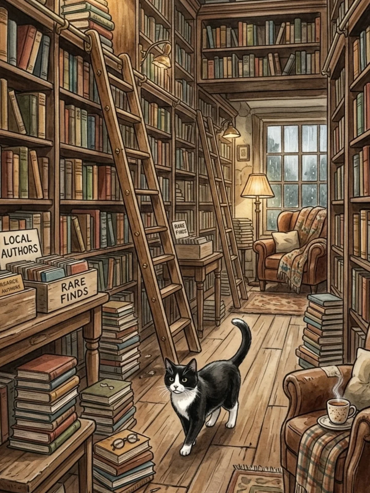 The Bookstore Cat product image (1)