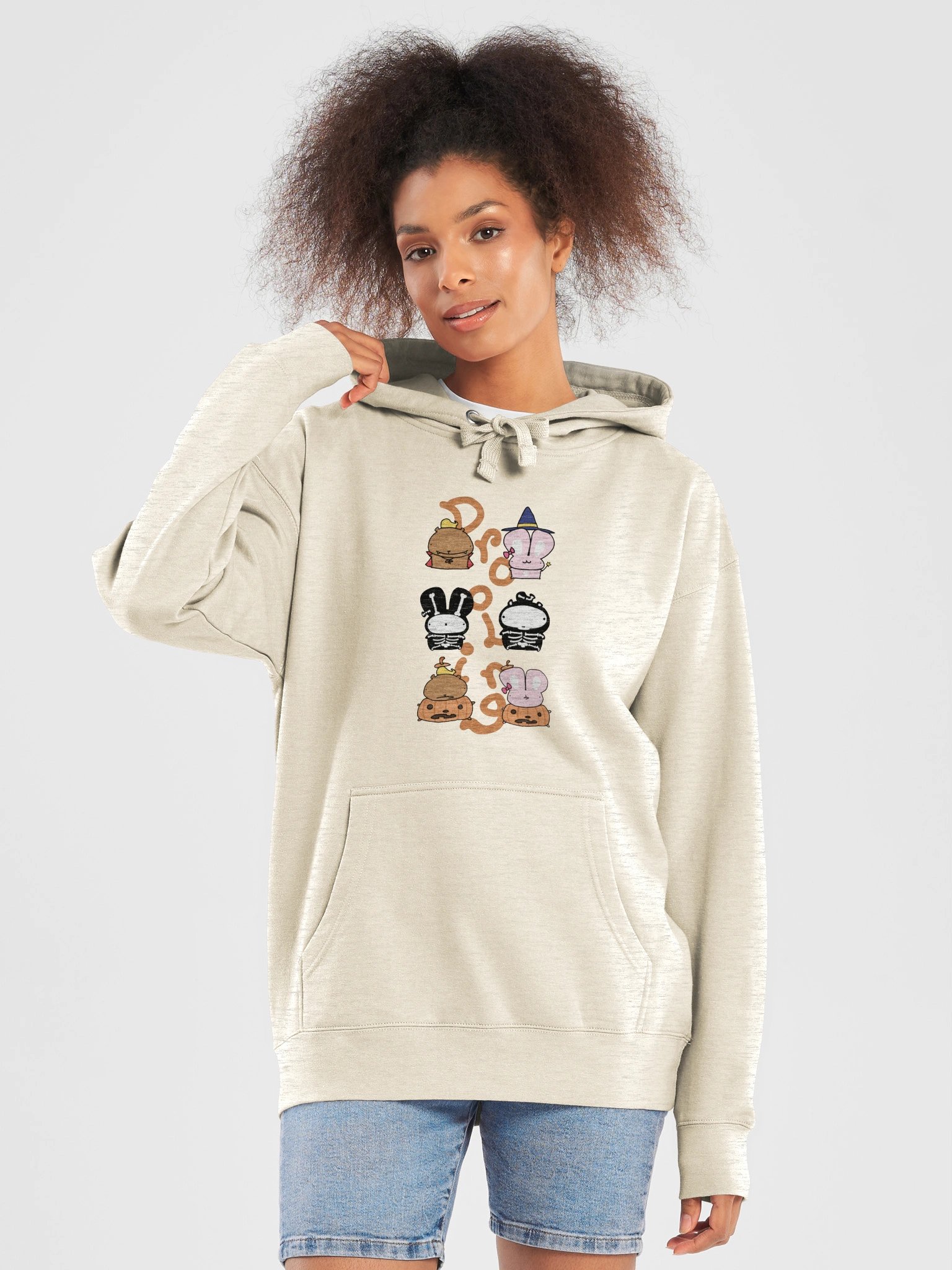 LIMITED HALLOWEEN Capy and Bunni Costume Hoodie product image (37)
