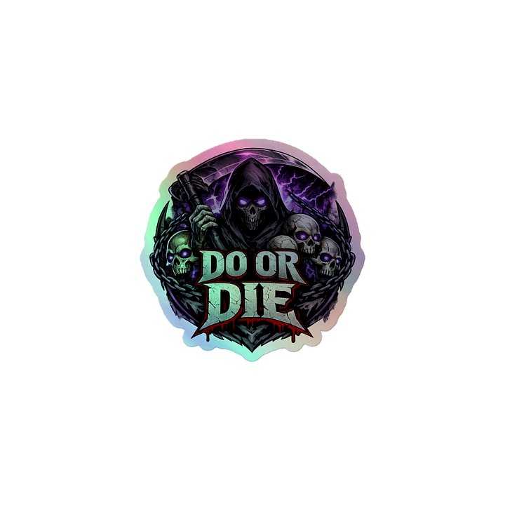 Grim Reaper Holographic Sticker Pack product image (1)