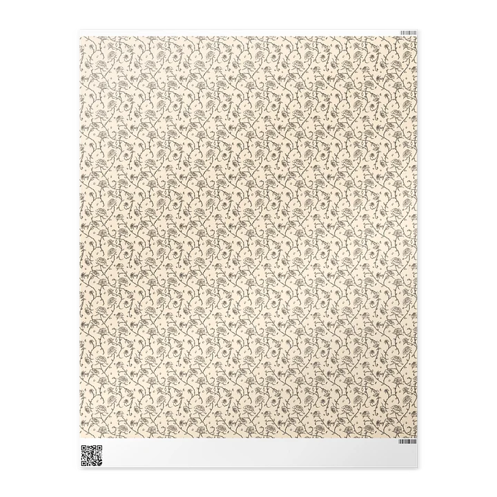 Gothic Rose Wrapping Paper product image (1)