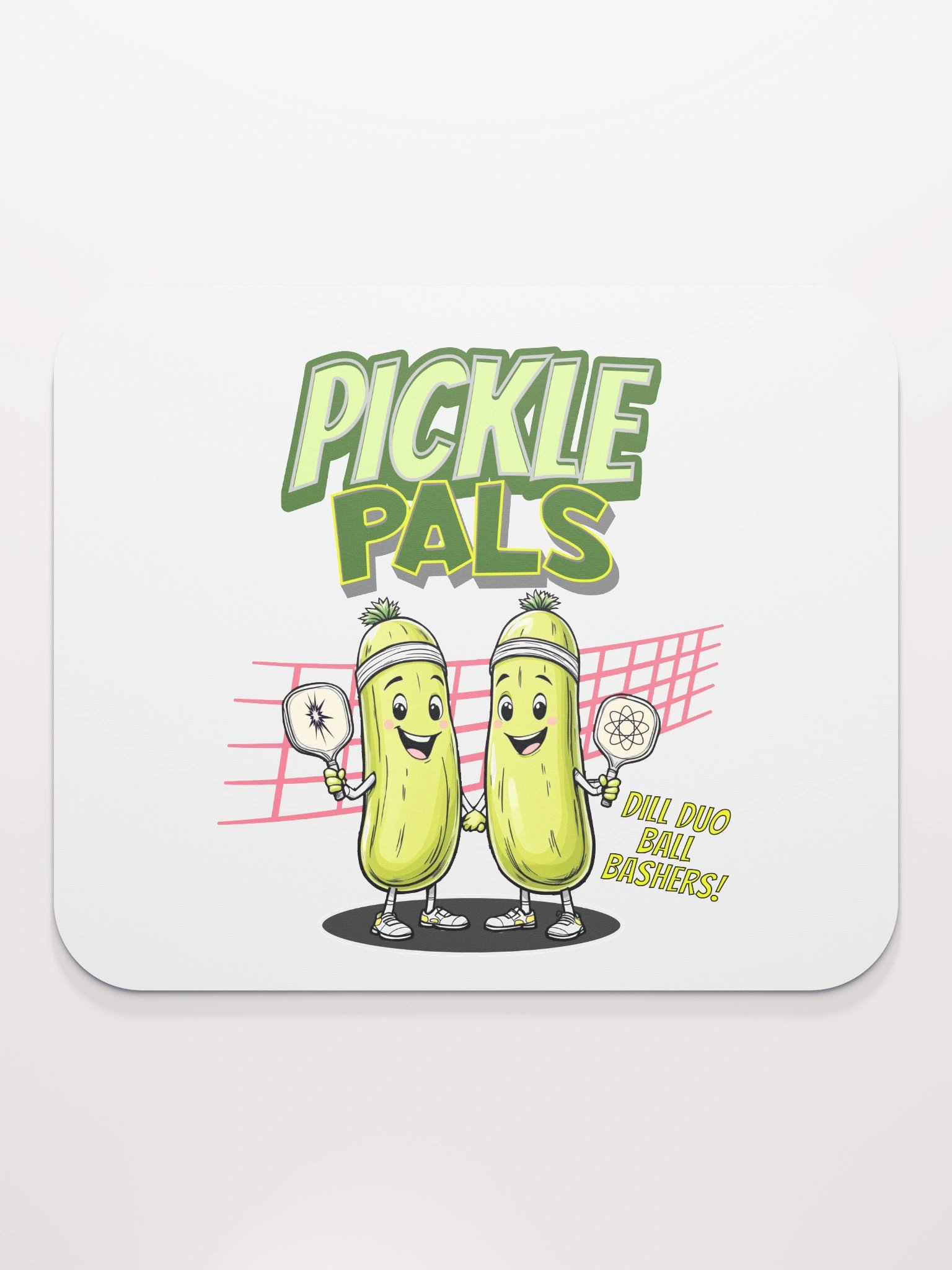 Pickleball Pals Dill Duo Ball Bashers Mouse Pad product image (2)