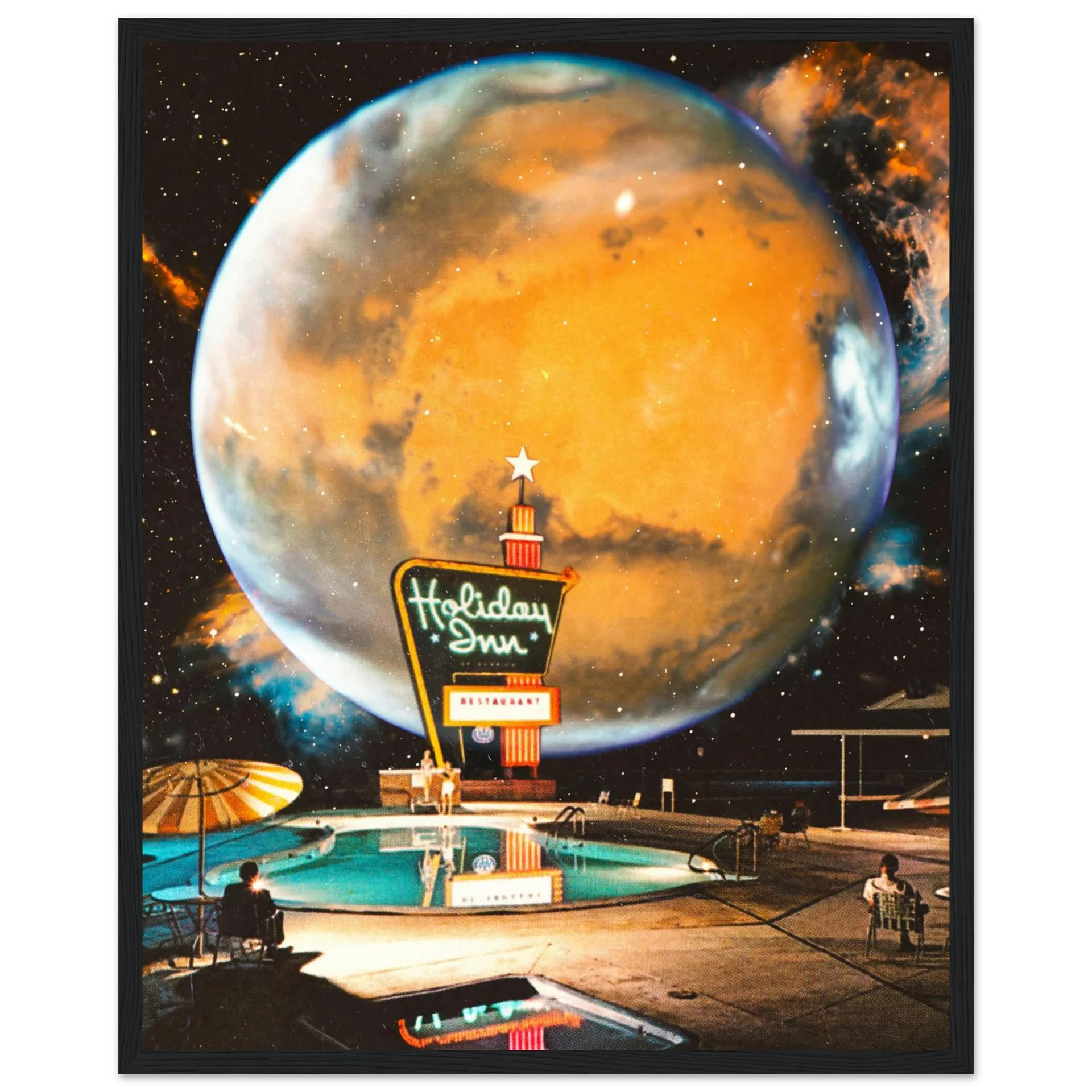 Space Hotel Wall Art