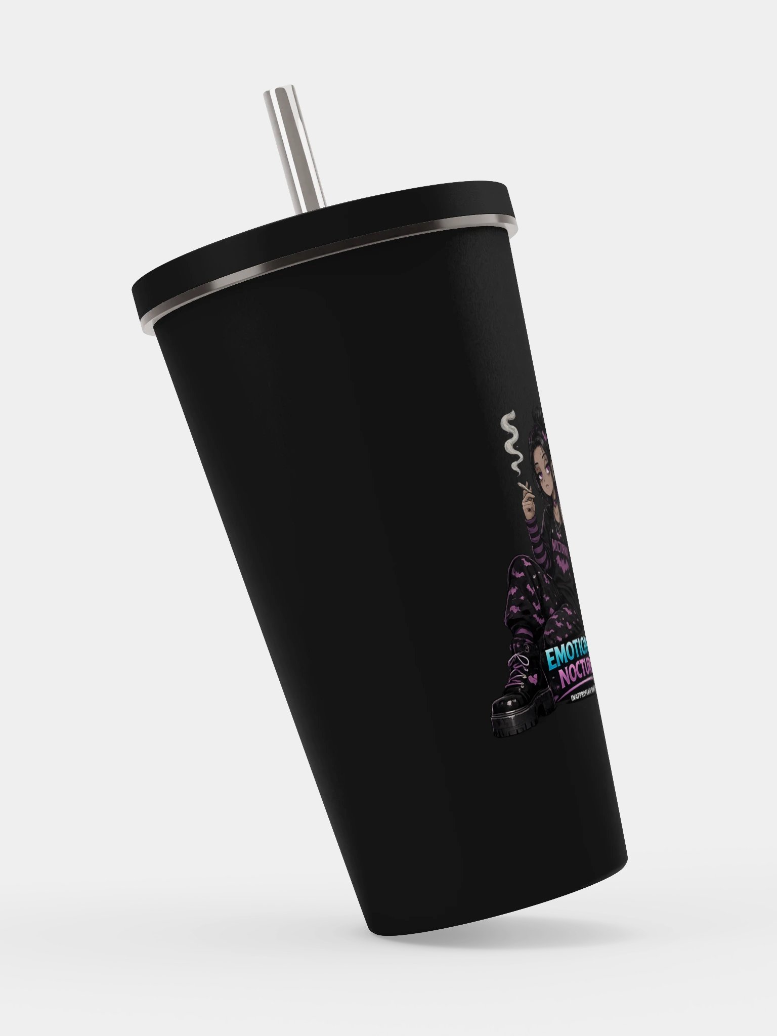 Emotionally Nocturnal Tumbler product image (6)