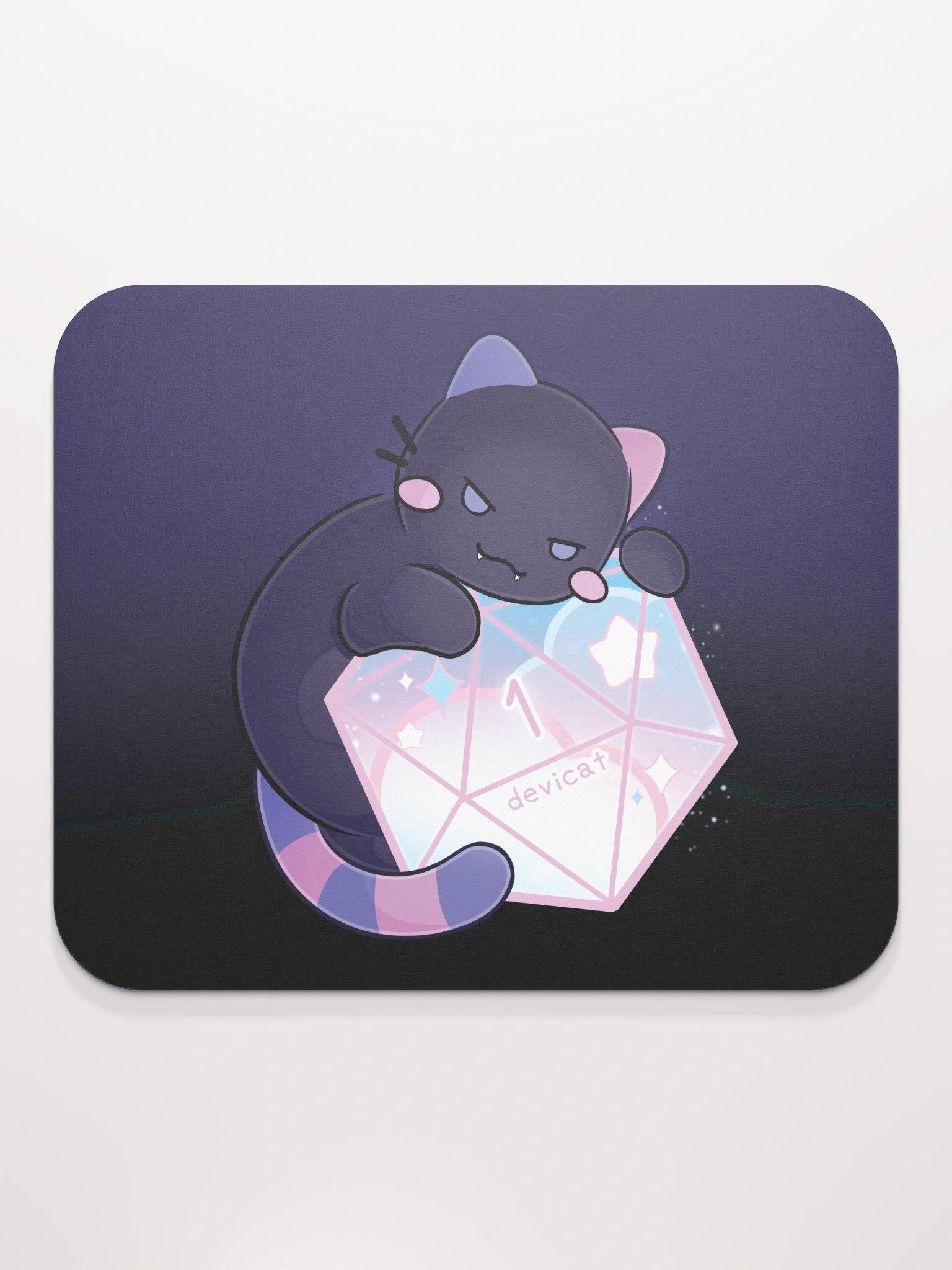 CandiCat Void Cat D20 2026 Mouse Pad product image (2)