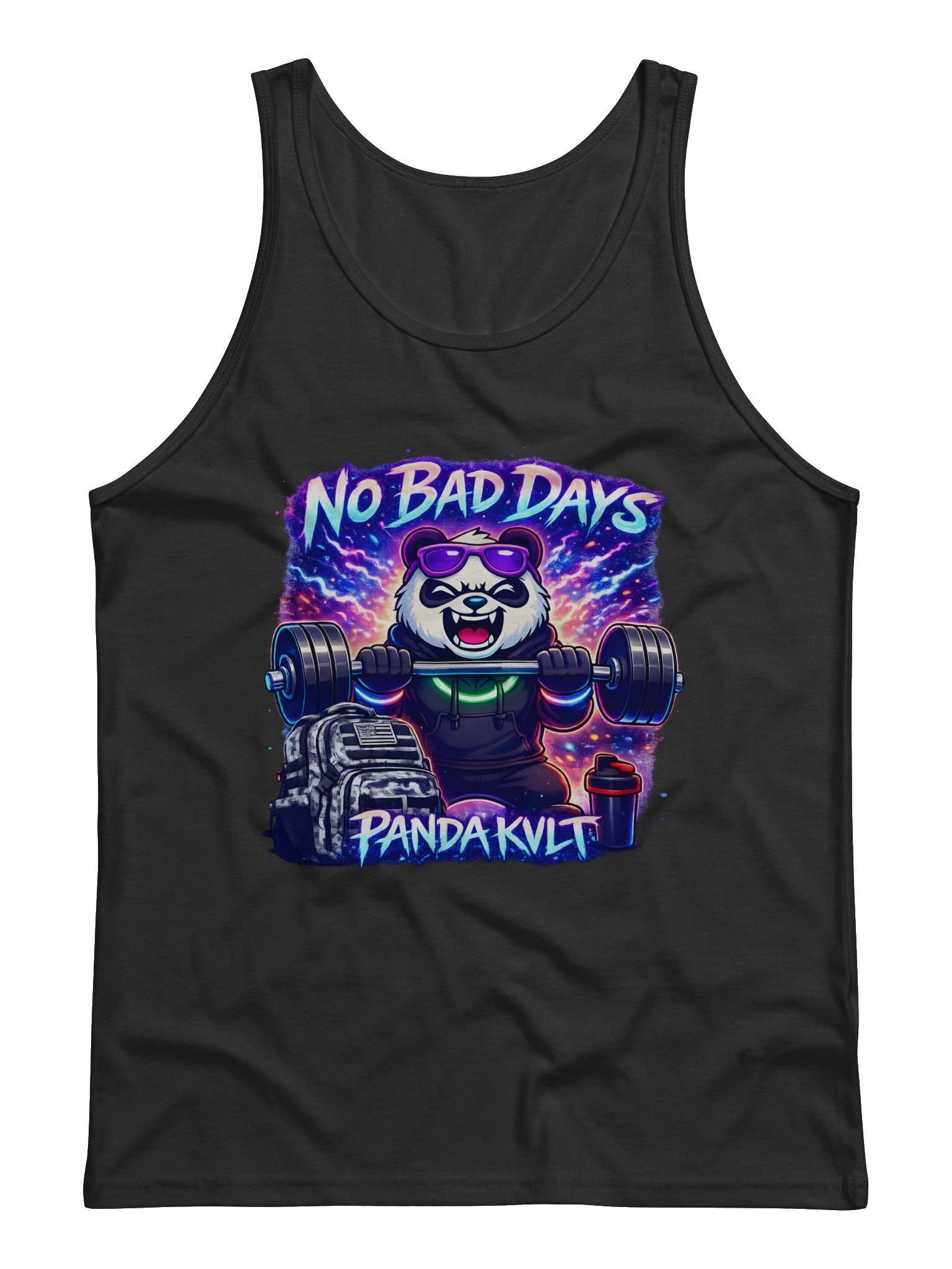 No Bad Days Panda Gym Tank product image (1)