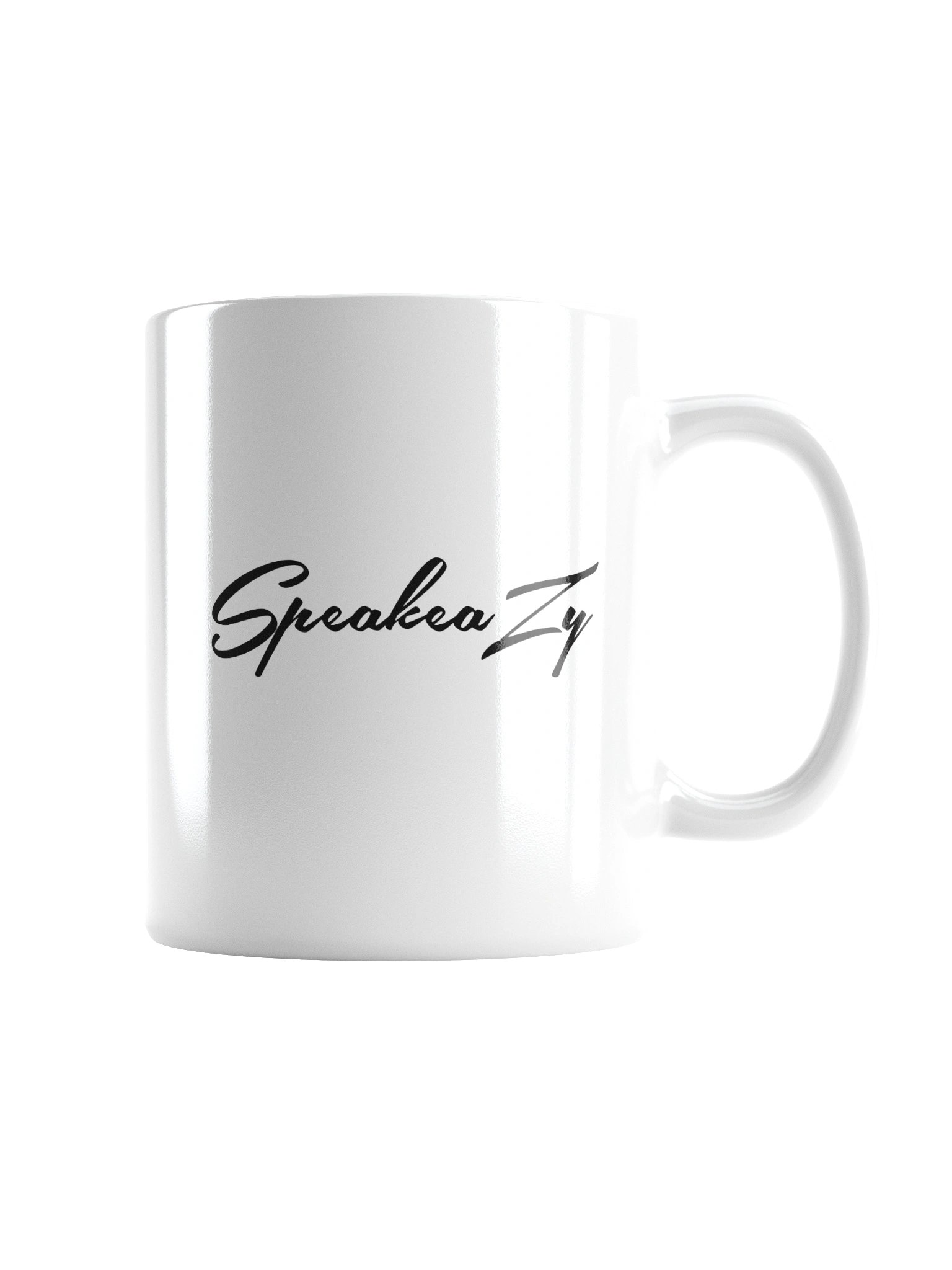 SpeakeaZy Mug Black Logo product image (7)