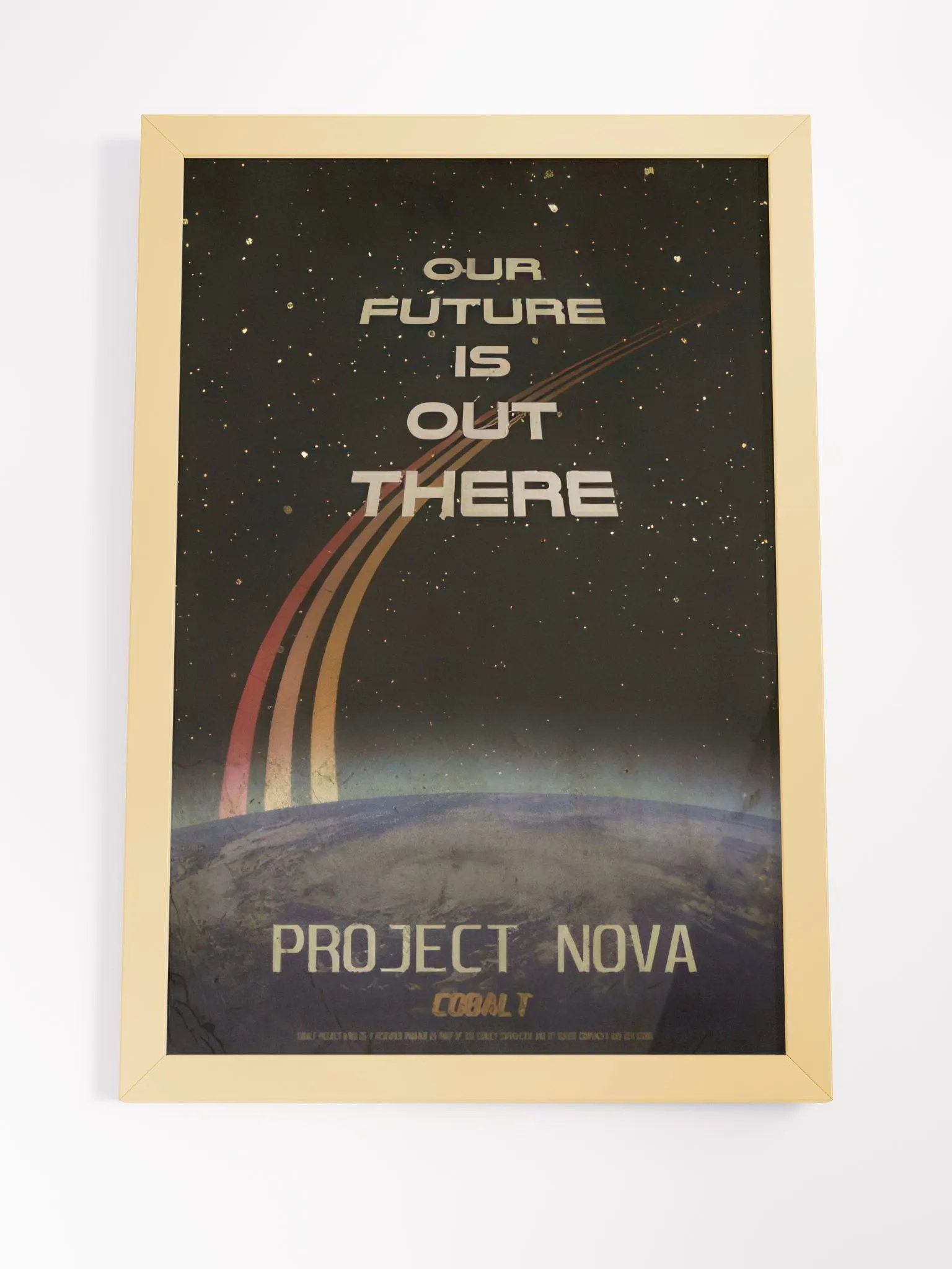 Cobalt Project Nova Framed Poster product image (22)