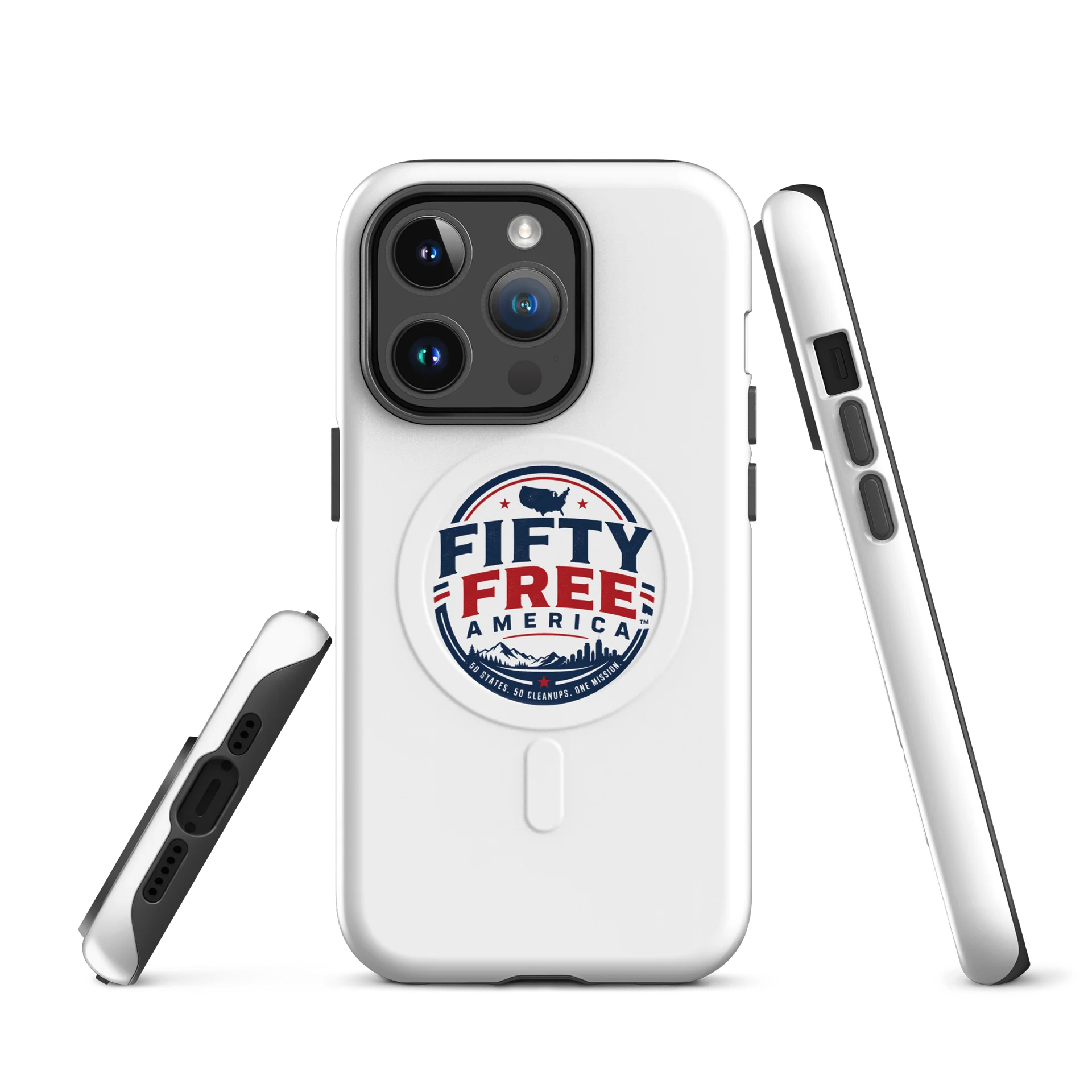 Fifty Free America™ iPhone Case product image (3)