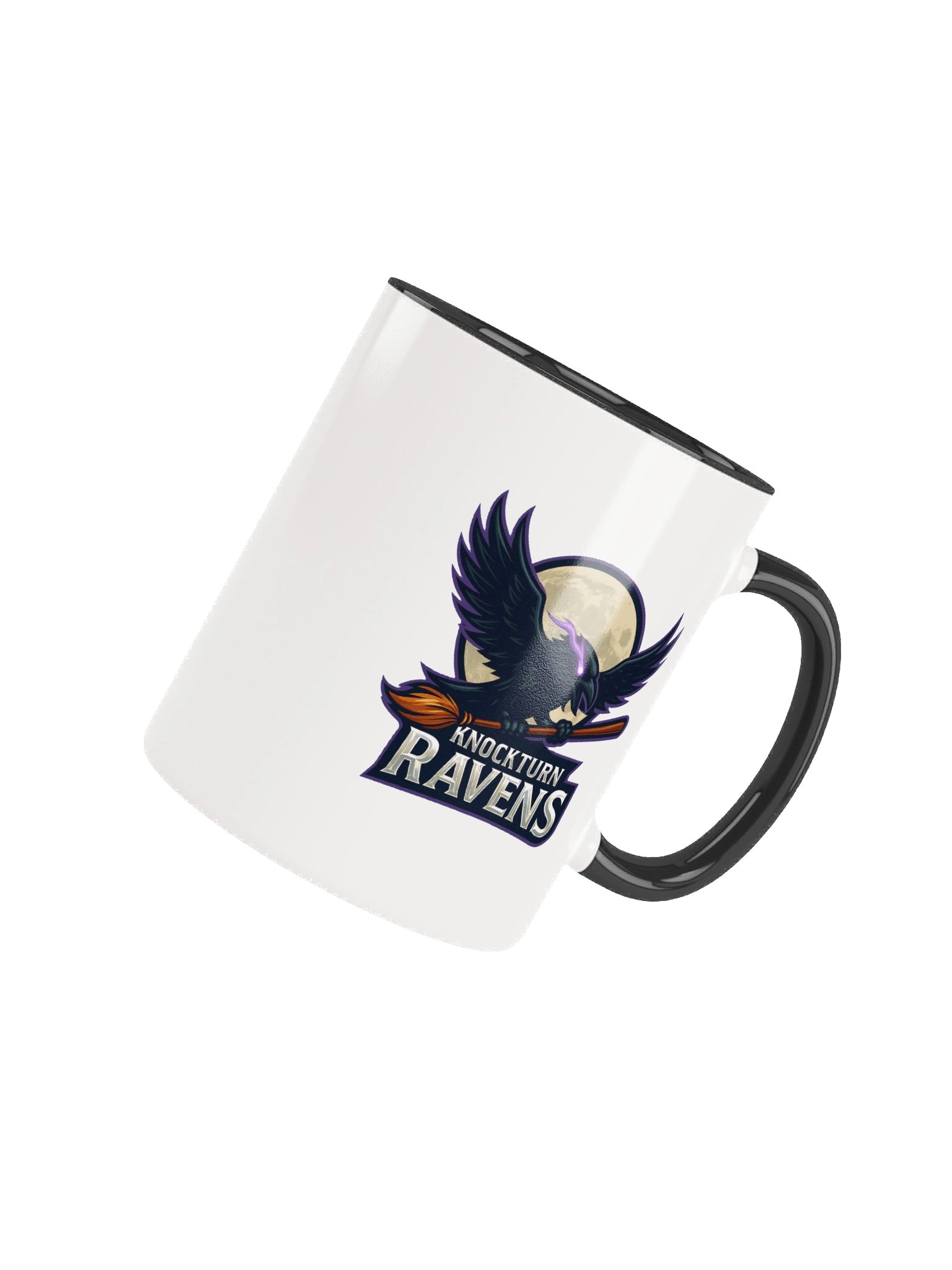 Knockturn Ravens Team Ceramic Mug with Color Inside product image (7)