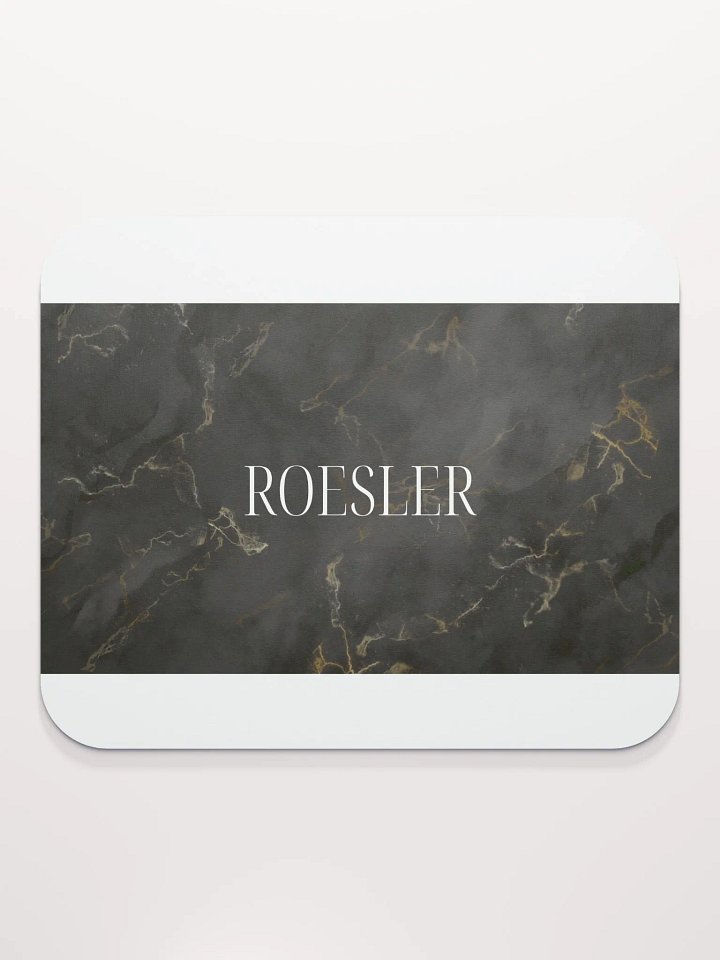Marbled Monogram Mouse Pad product image (2)