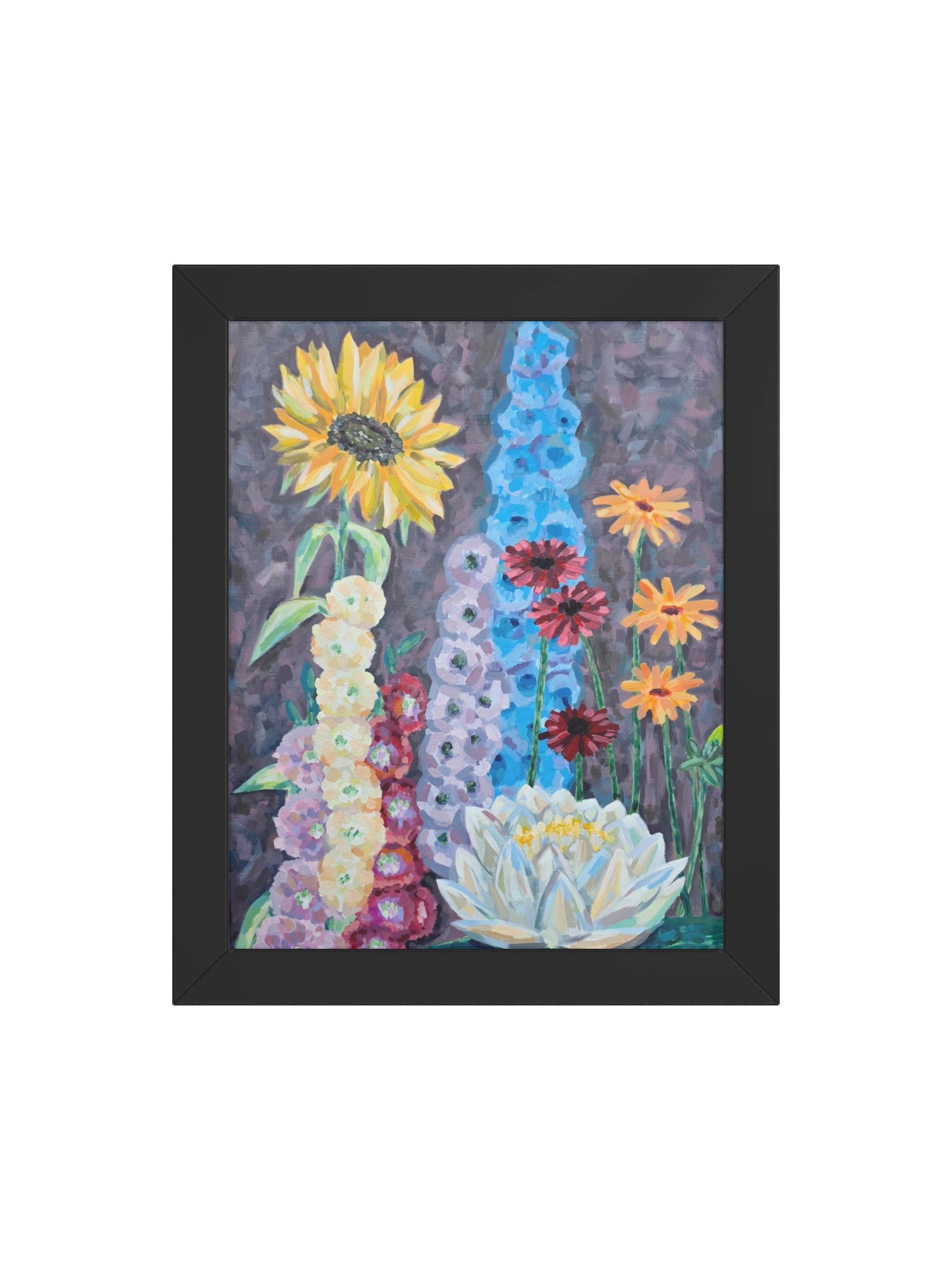 Garden Flowers Print With Frame product image (46)