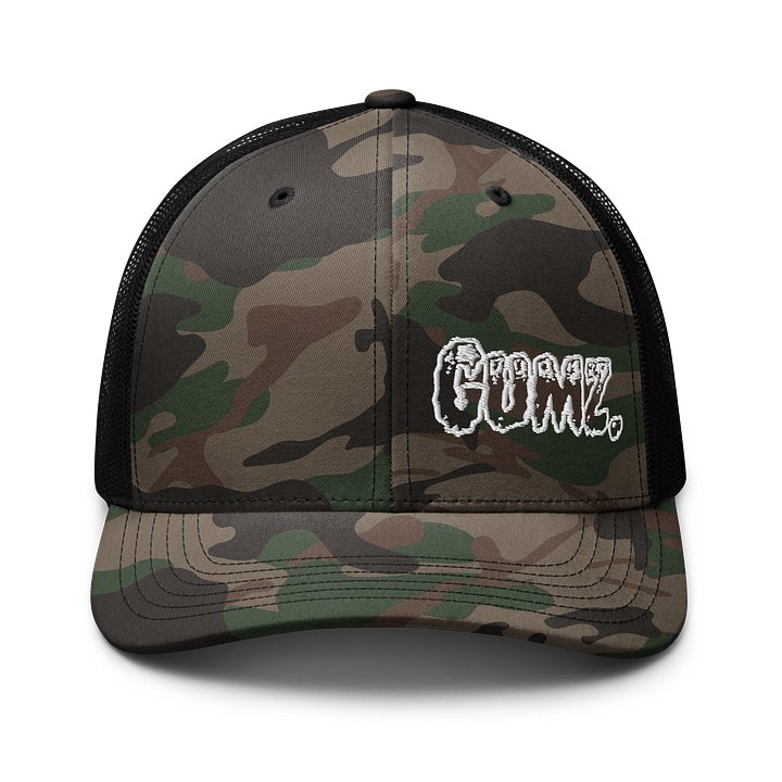 GUMZ. Camo Trucker Hat product image (1)