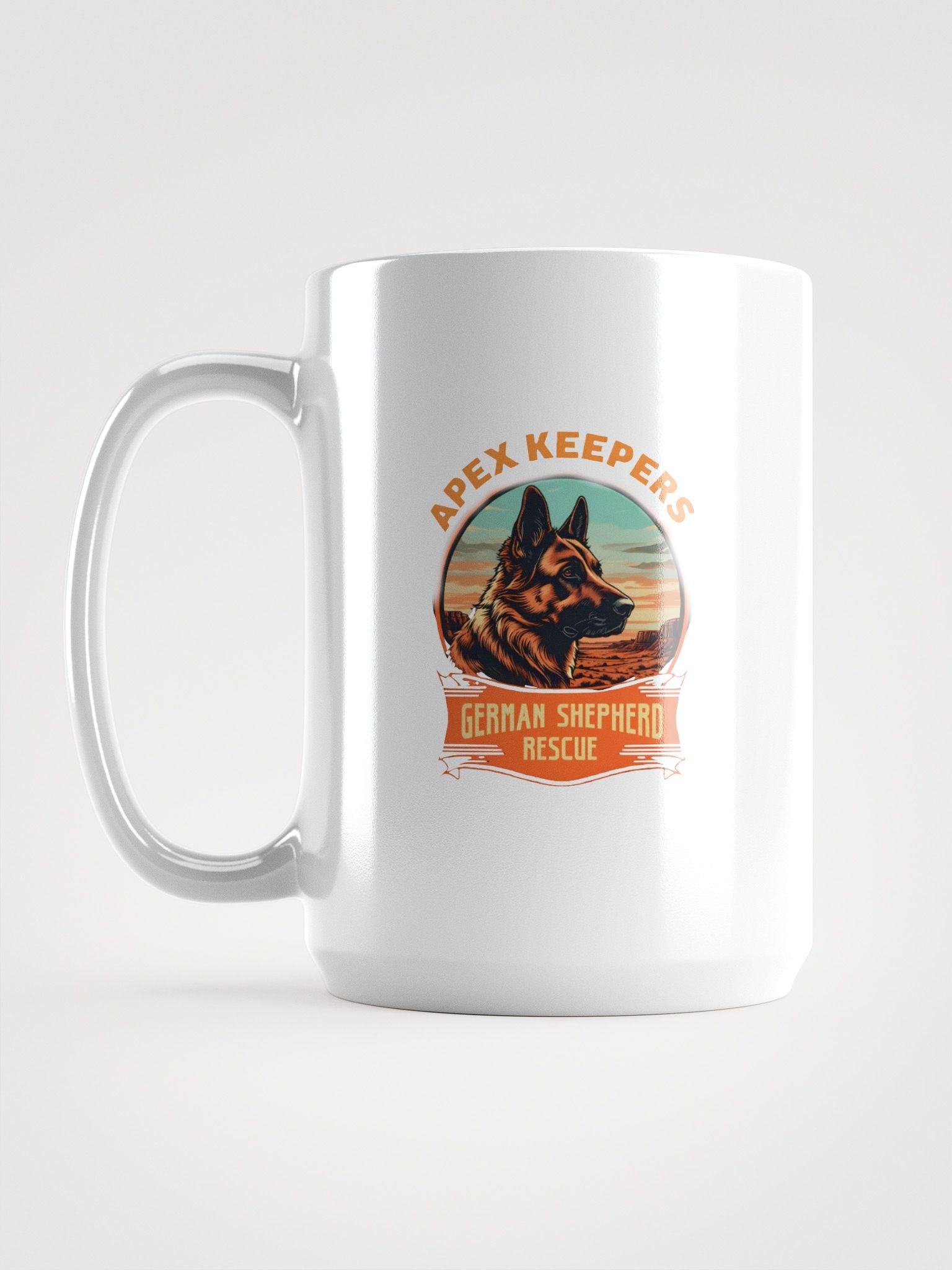 "The Sentinel" German Shepherd Rescue Mug product image (1)