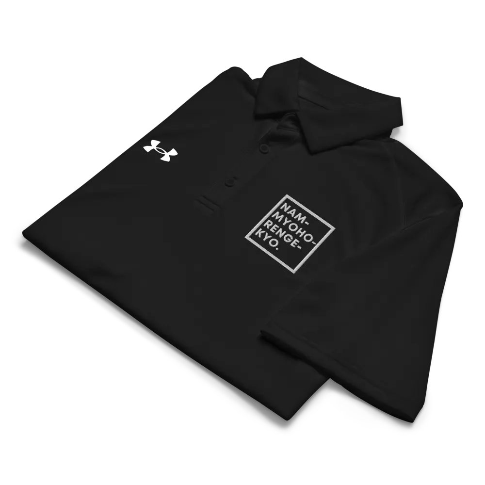 Under Armour® Men's Polo Shirt - Nam-Myoho-Renge-Kyo Print | Best Gift for Men product image (12)
