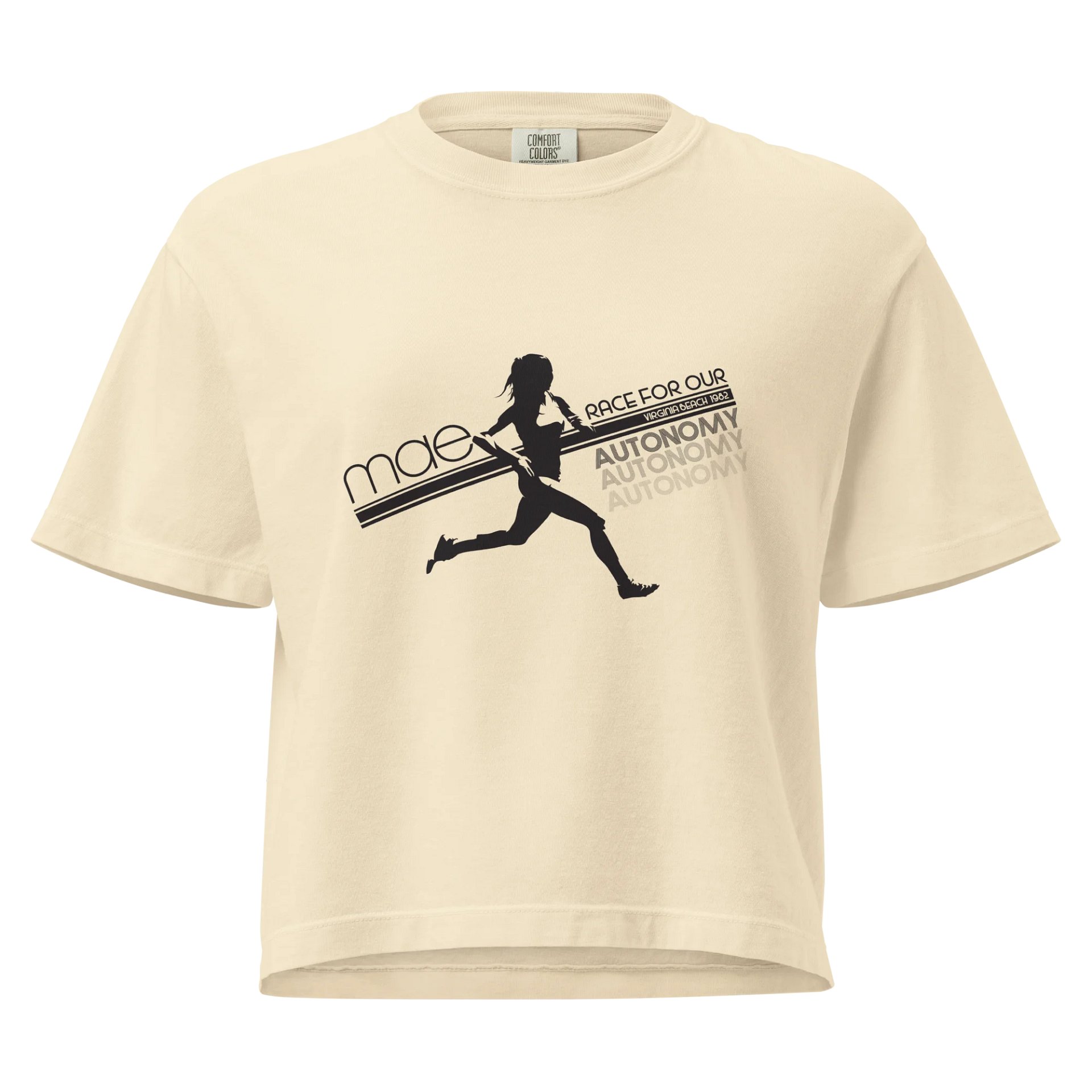 Mae Race For Our Autonomy Crop Tee product image (1)