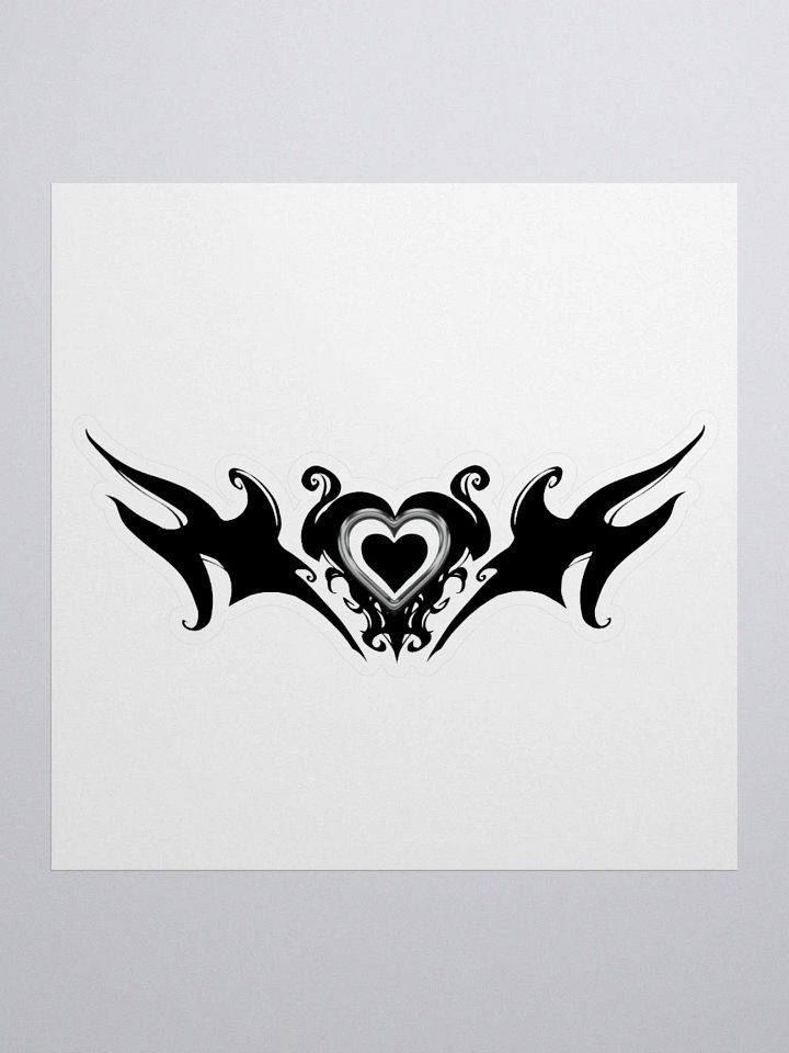 cyber heart sticker 𓆩🖤𓆪 product image (1)