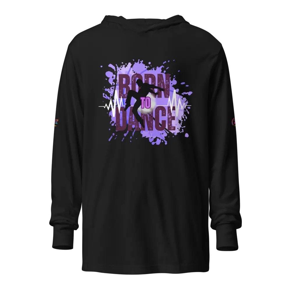 Energetic Born to Dance His Silhouette Hoodie product image (1)