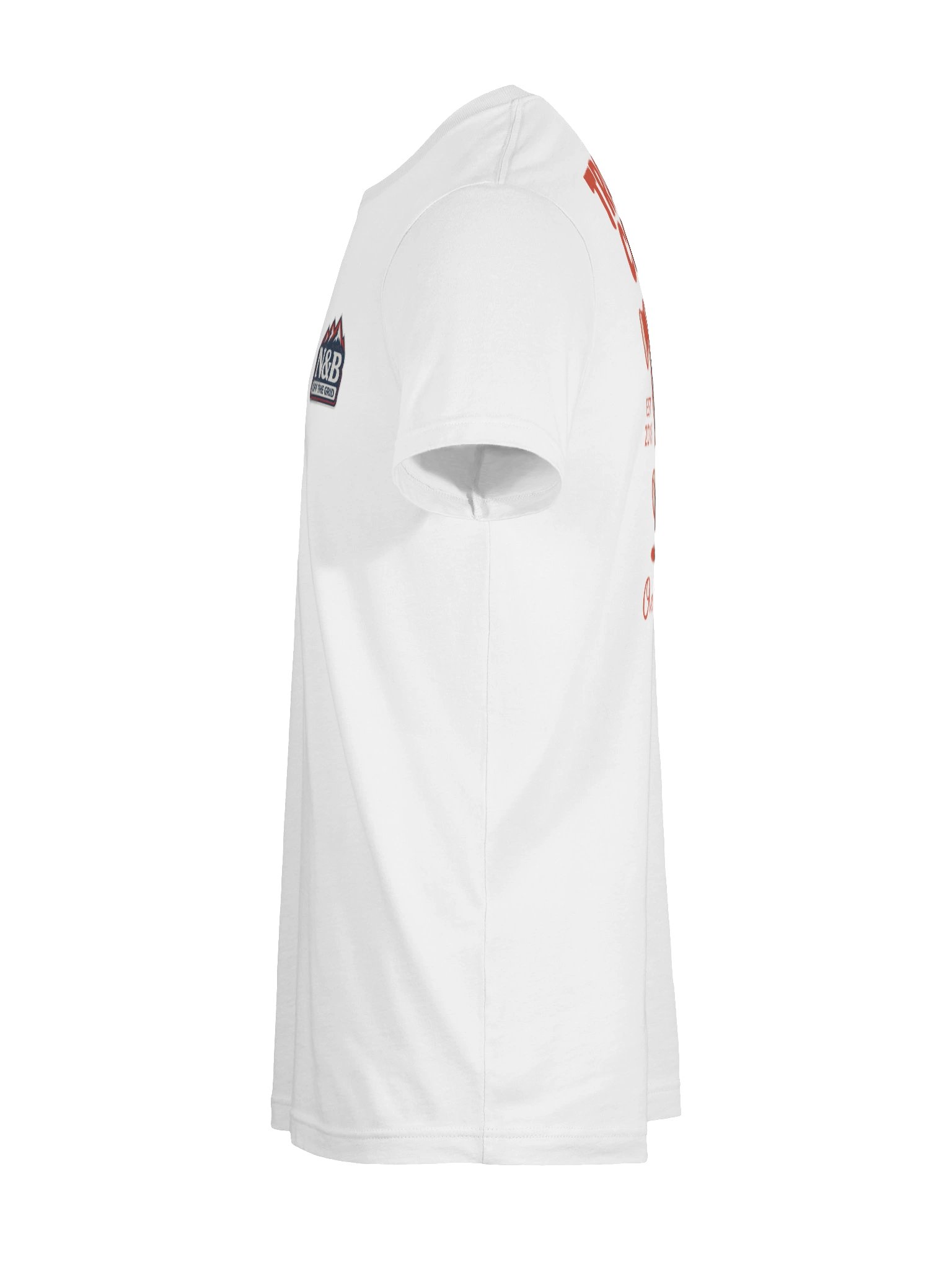 Trails & Coffee Overland Crew White Tee product image (11)