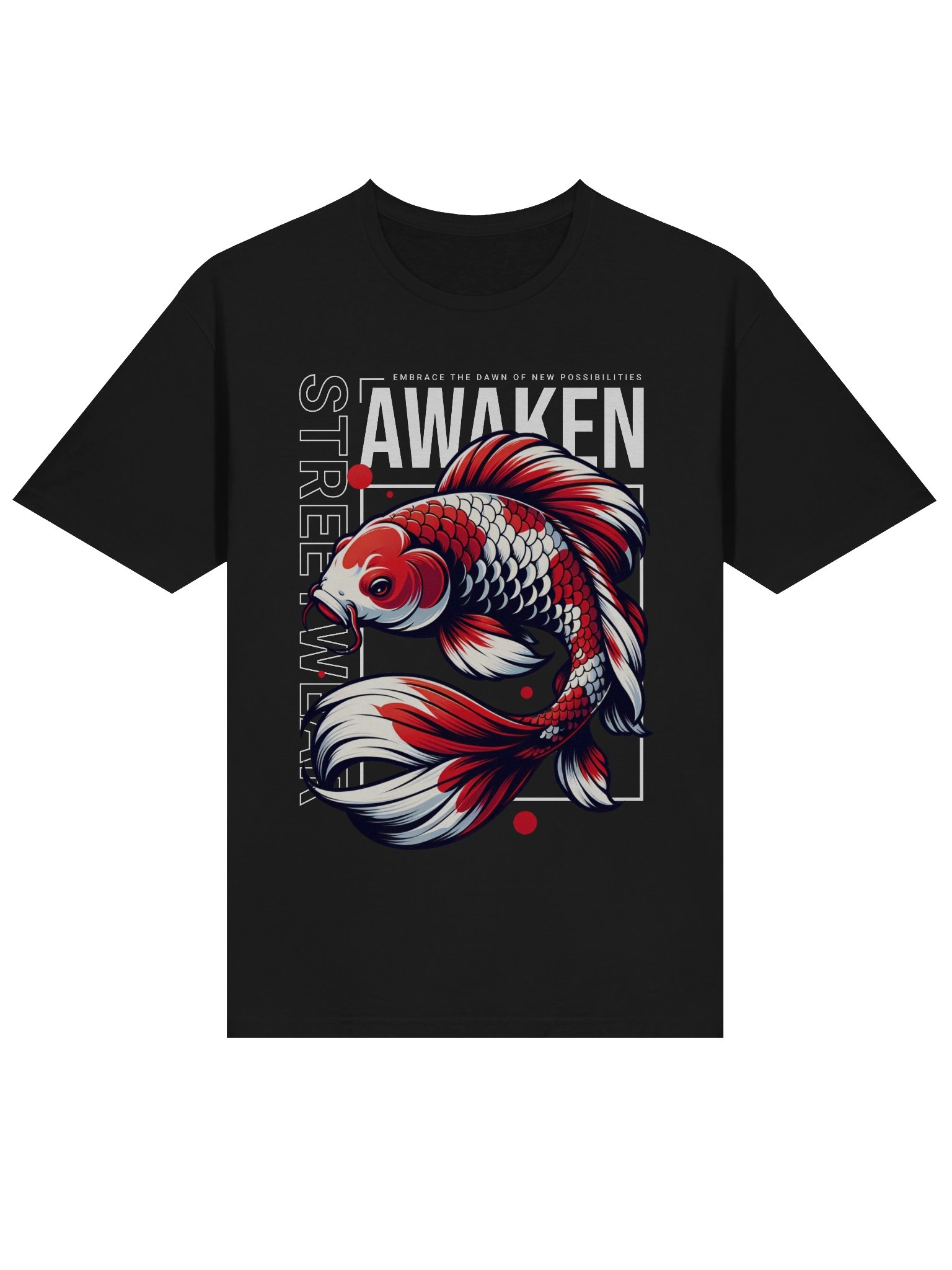 Koi Awaken Streetwear T-Shirt - Gildan Softstyle product image (2)