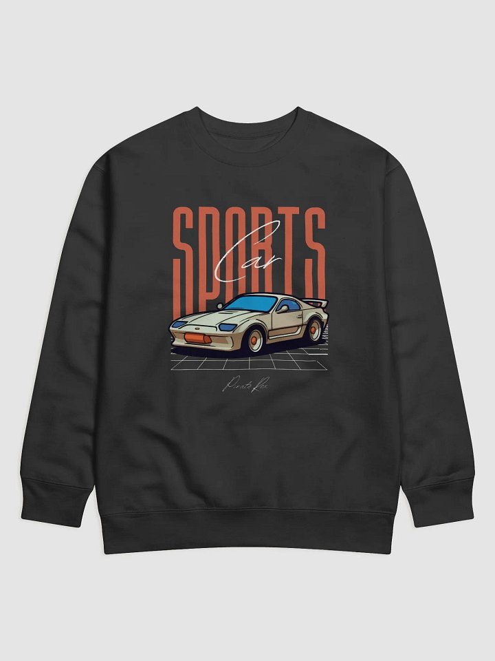 Sleek Revival Sport Car Sweatshirt product image (4)