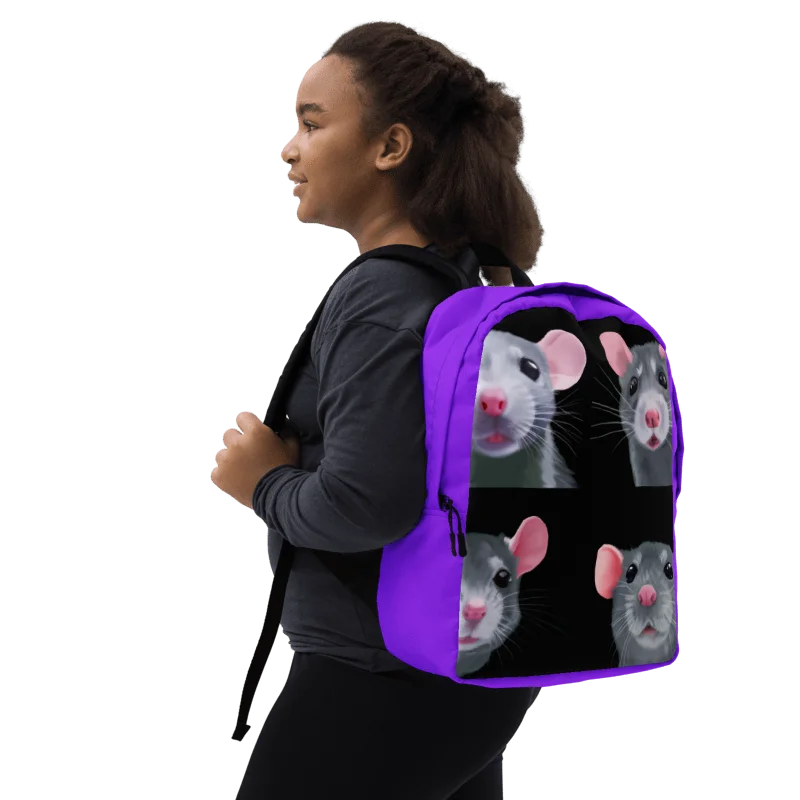 four blue rats backpack product image (2)