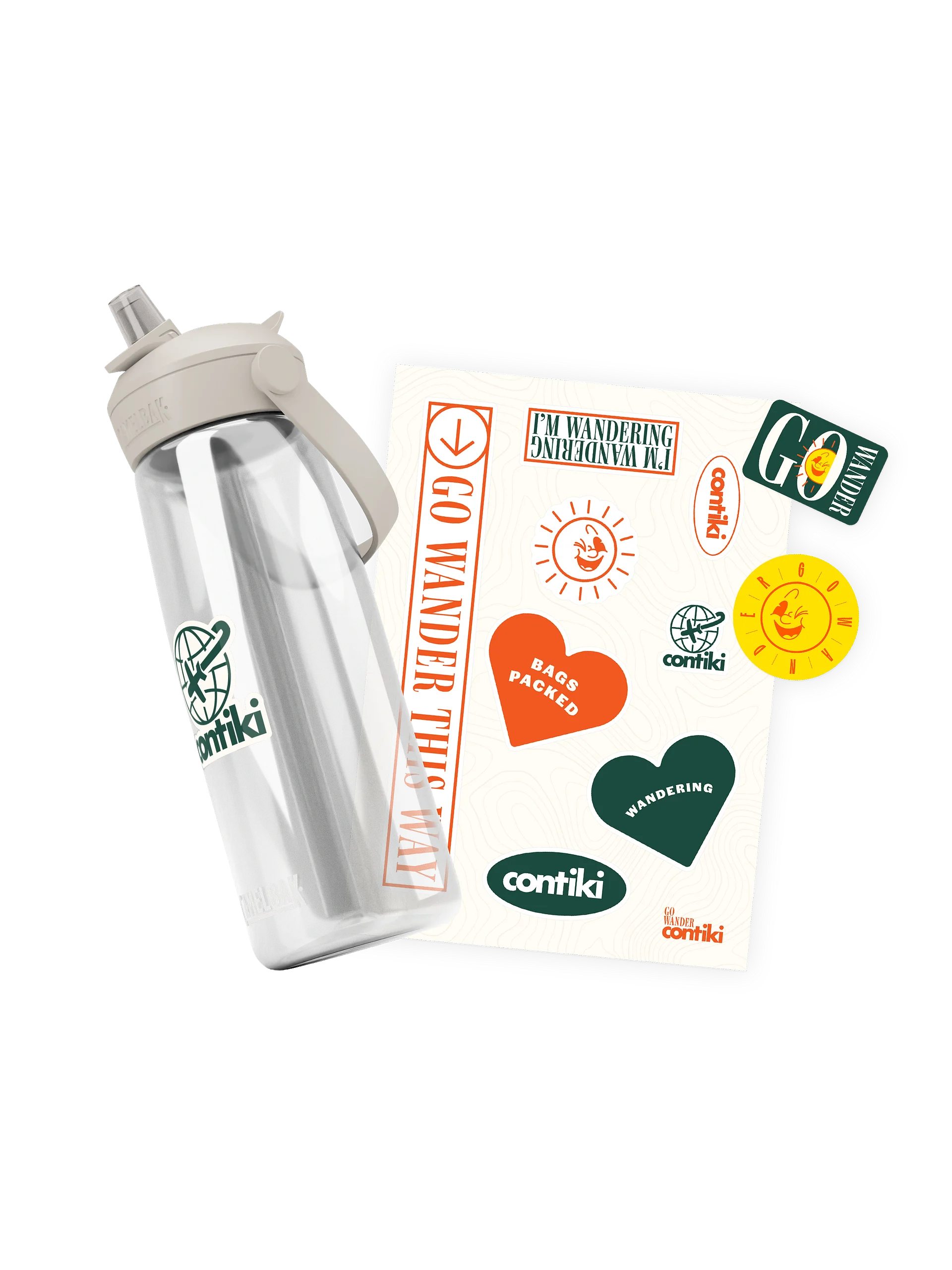 Water Bottle & Sticker Bundle product image (2)