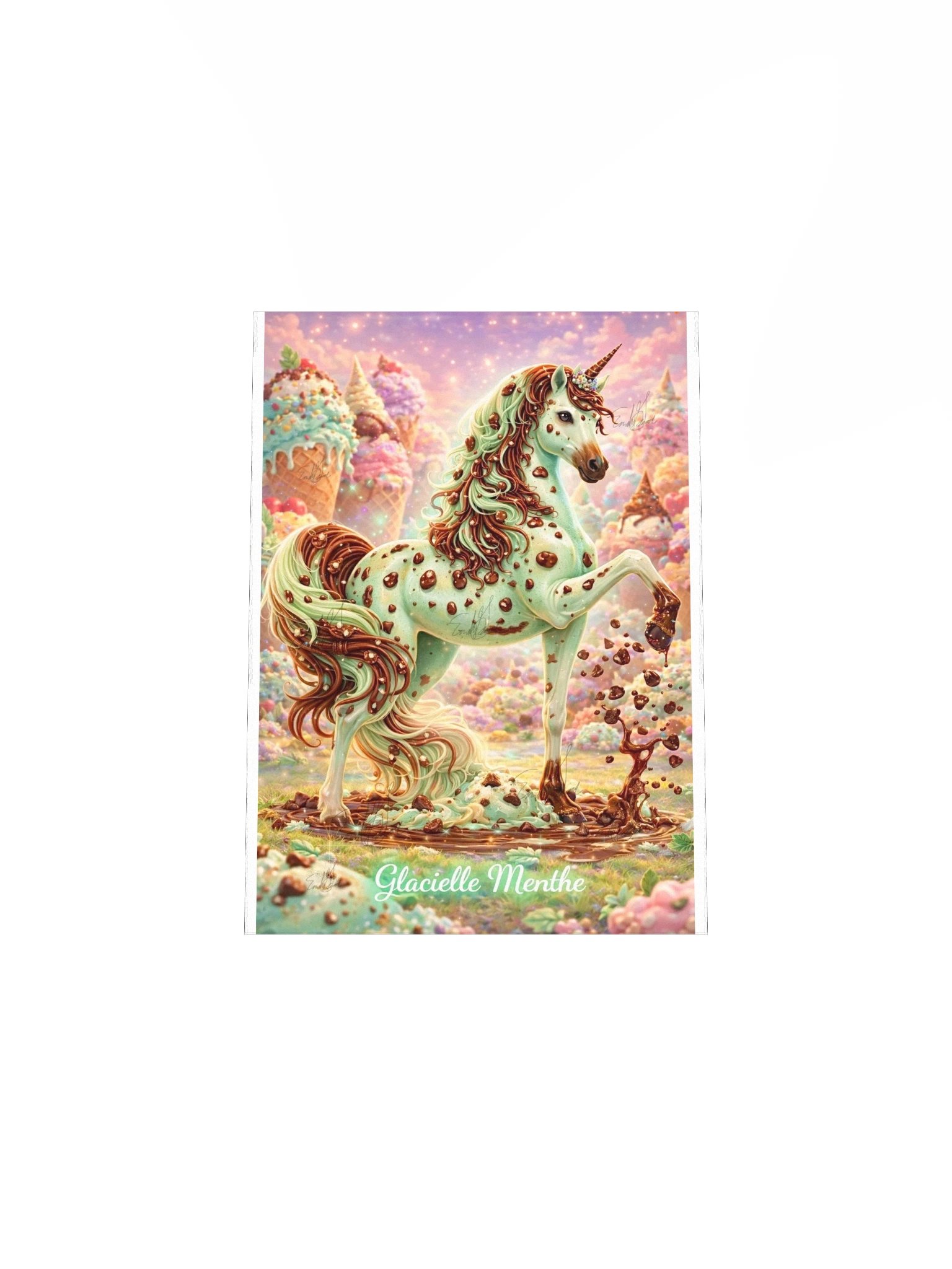 Glacielle Menthe — Foodie Unicorn Poster product image (4)