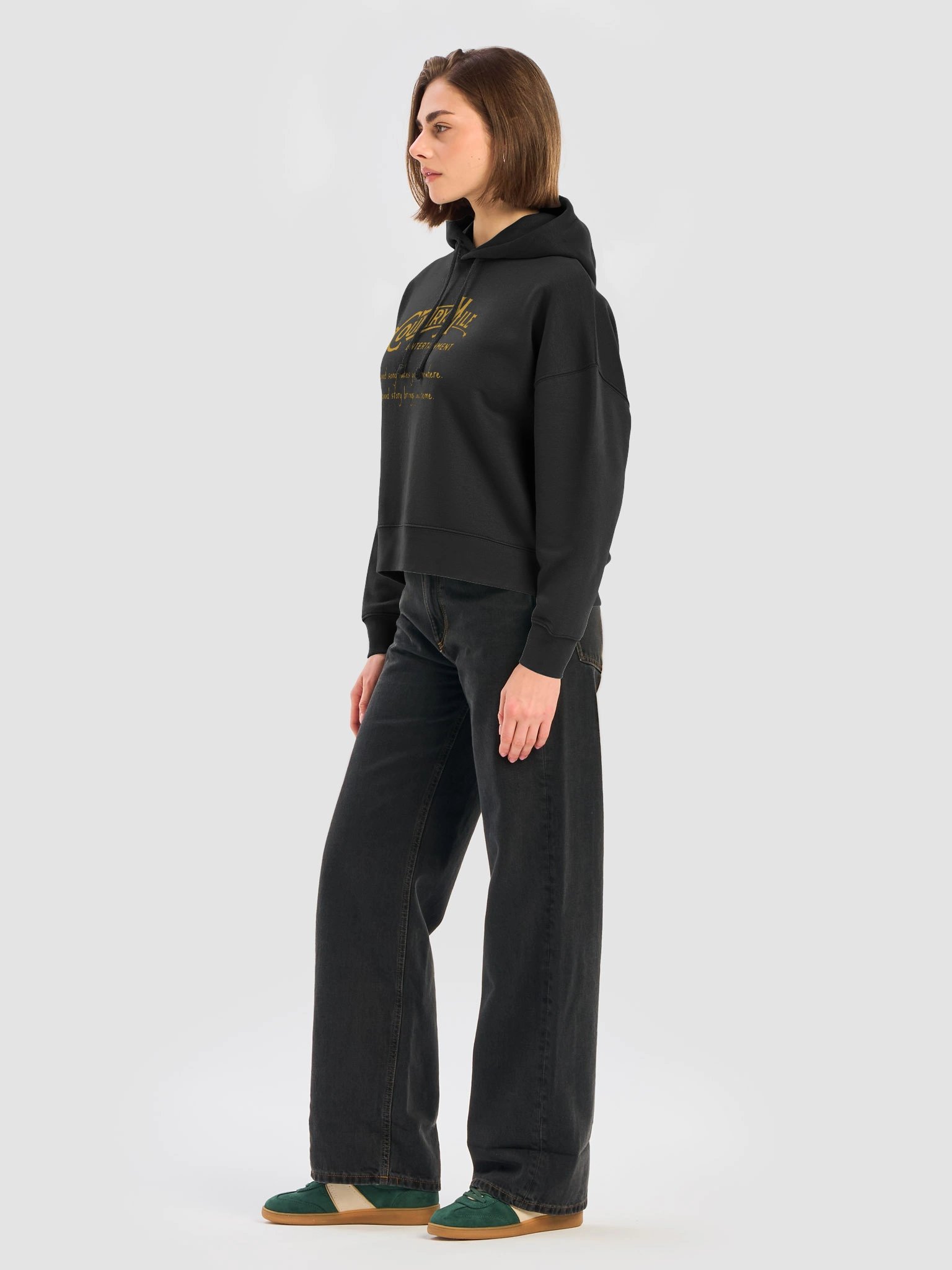 Country Mile "A Good Song Takes You Somewhere" Cropped Hoodie product image (7)