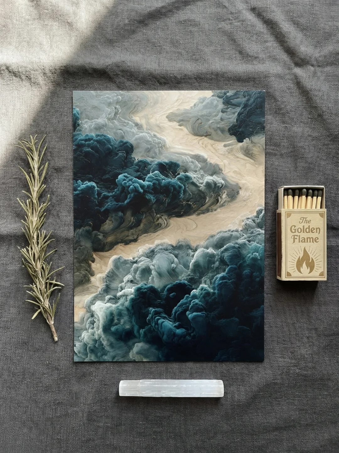 Flow — Grief Altar Print | Wrought & Woven Collection product image (6)