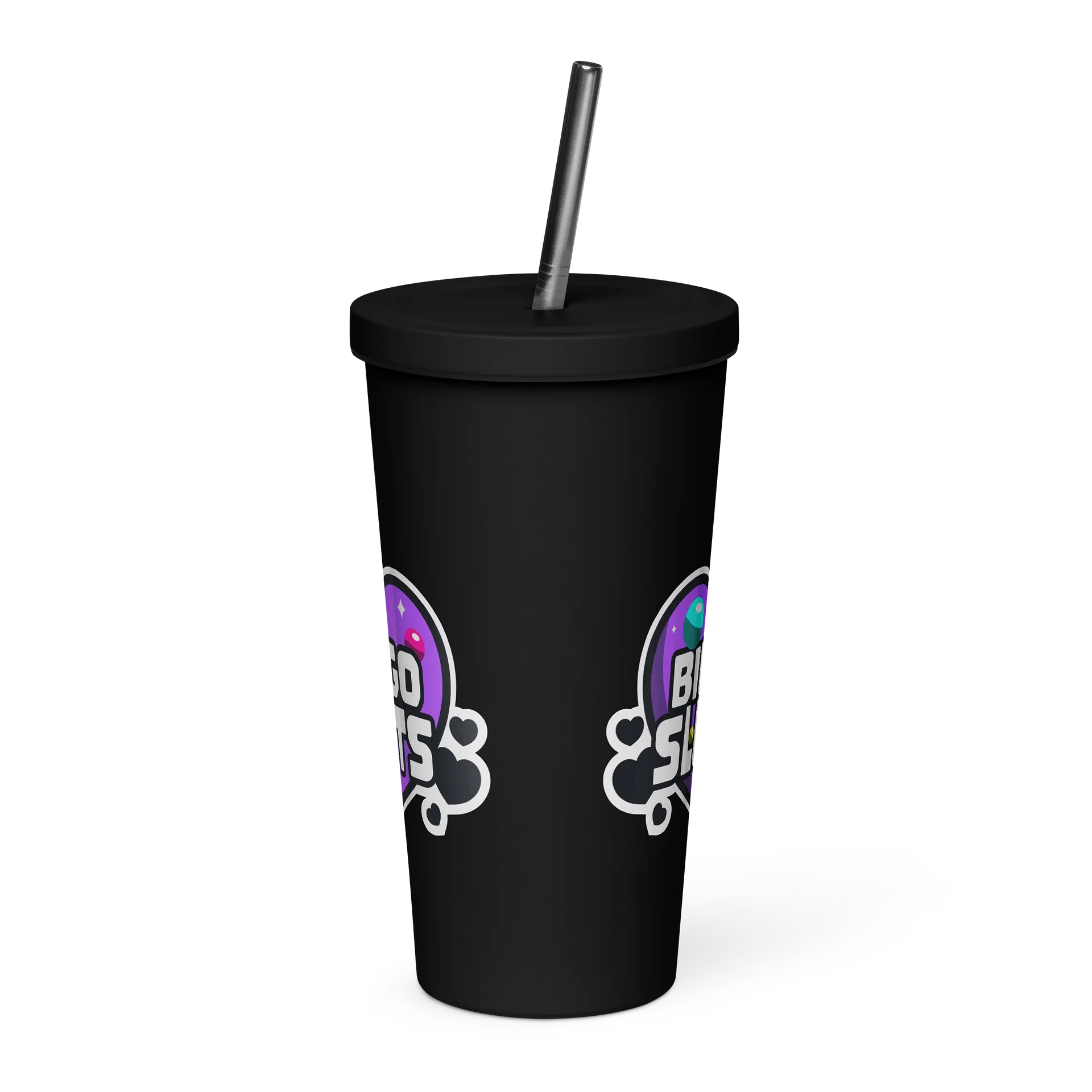 BINGO SLUTS INSULATED TUMBLER PURPLE product image (2)