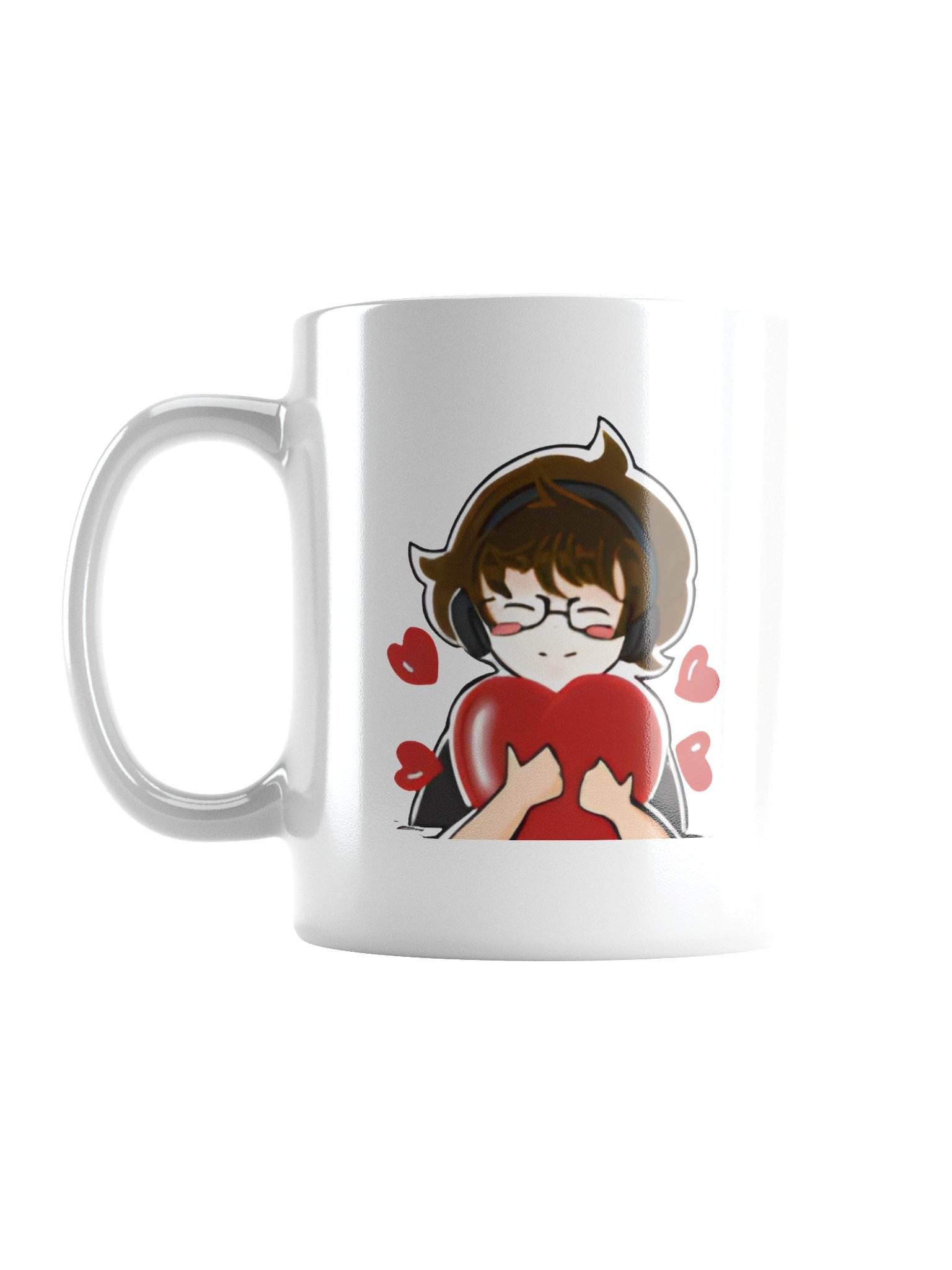 Glossy Mug Heart product image (1)