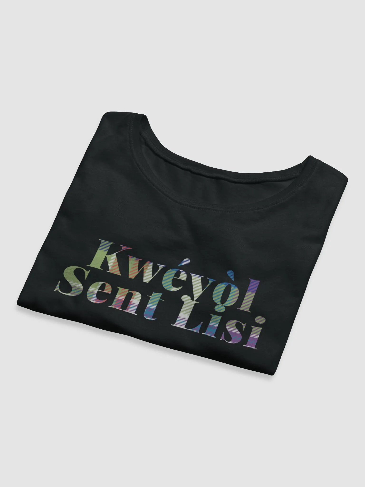 Kwéyòl Sent Lisi Crop Tee product image (9)