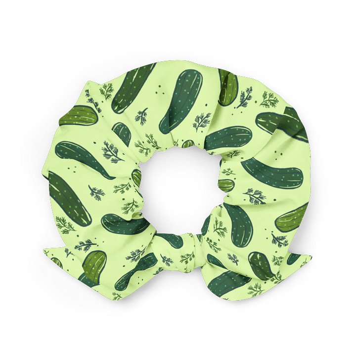 Dill Pickles Patterned Scrunchie product image (2)