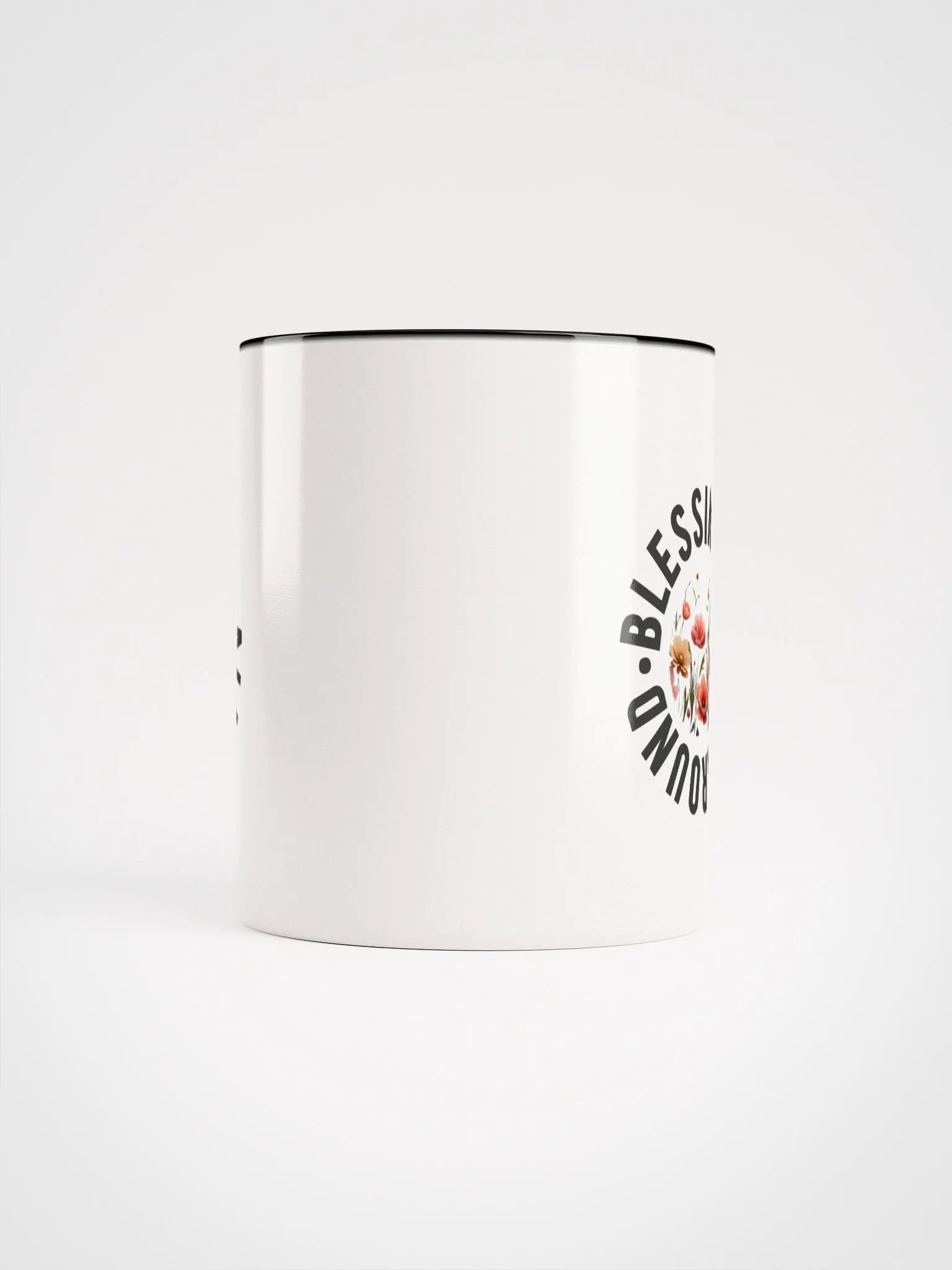 Vibrant Floral Symphony Ceramic Mug product image (5)