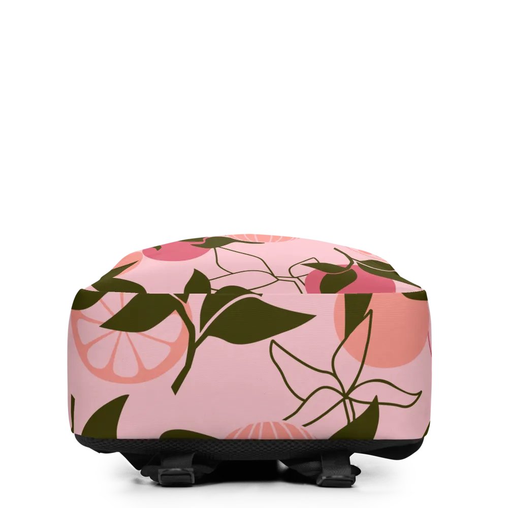Citrus Fruits Delight All-Over Backpack product image (4)