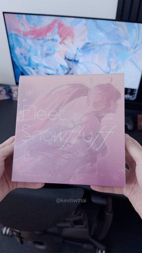 My Fleet Snowfluff album is finally here! 🦭

I pre-ordered this back in March along with some other merch which I’ll unbox la...