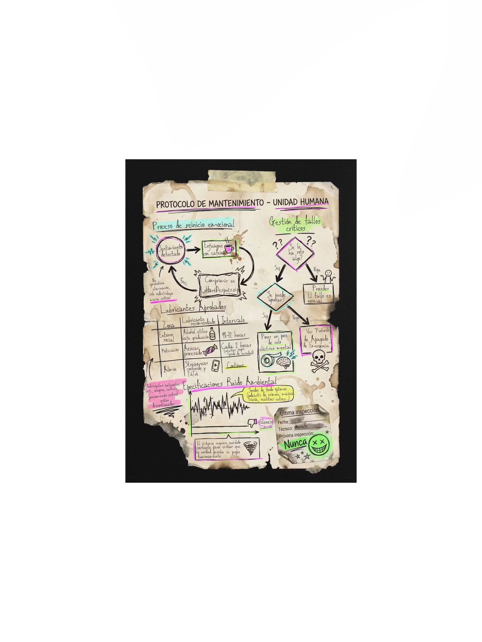 Protocolo de Mantenimiento Humano [ESPAÑOL] product image (5)