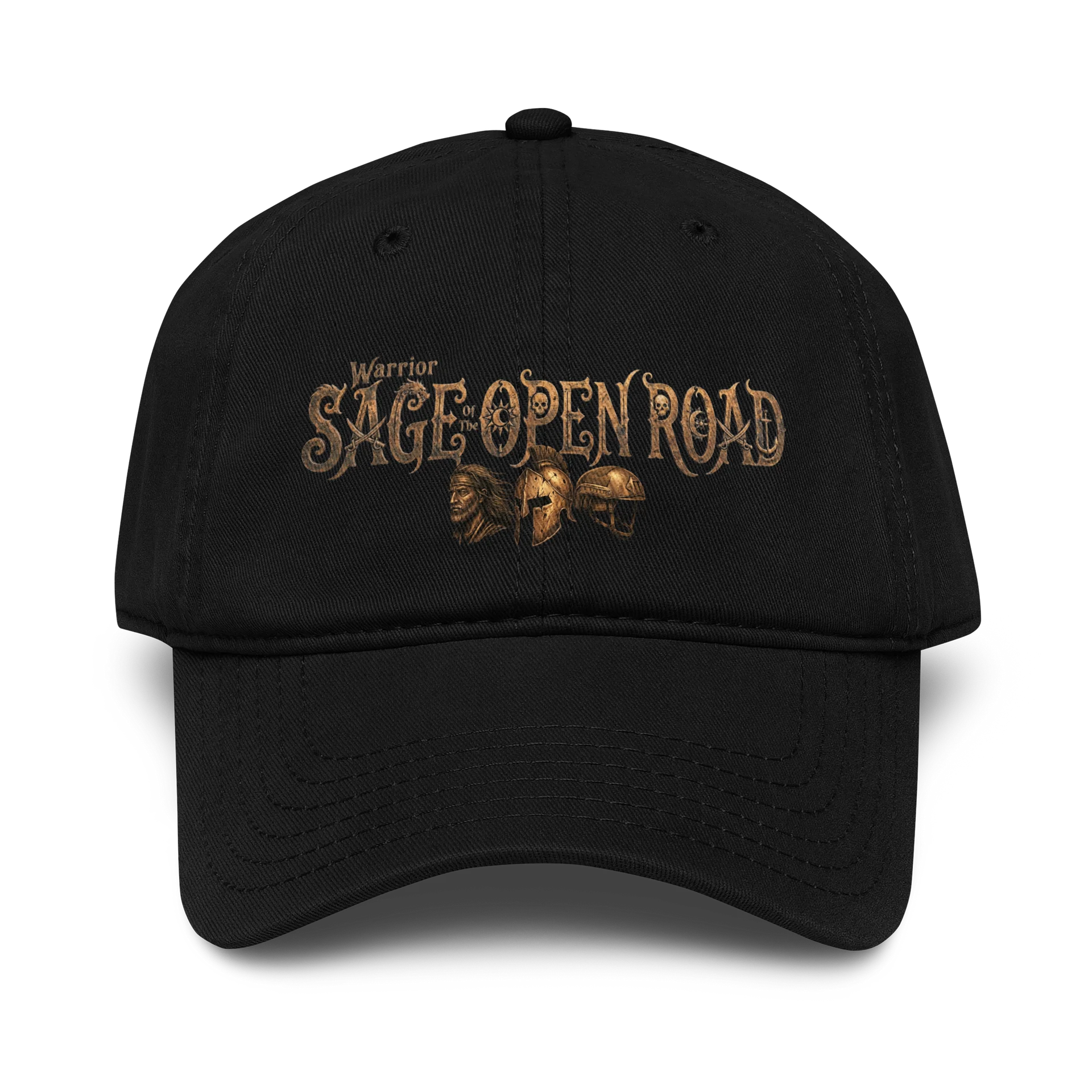 MötoGraffitti Warrior Sage of the Open Road Garment-Washed Cap product image (1)