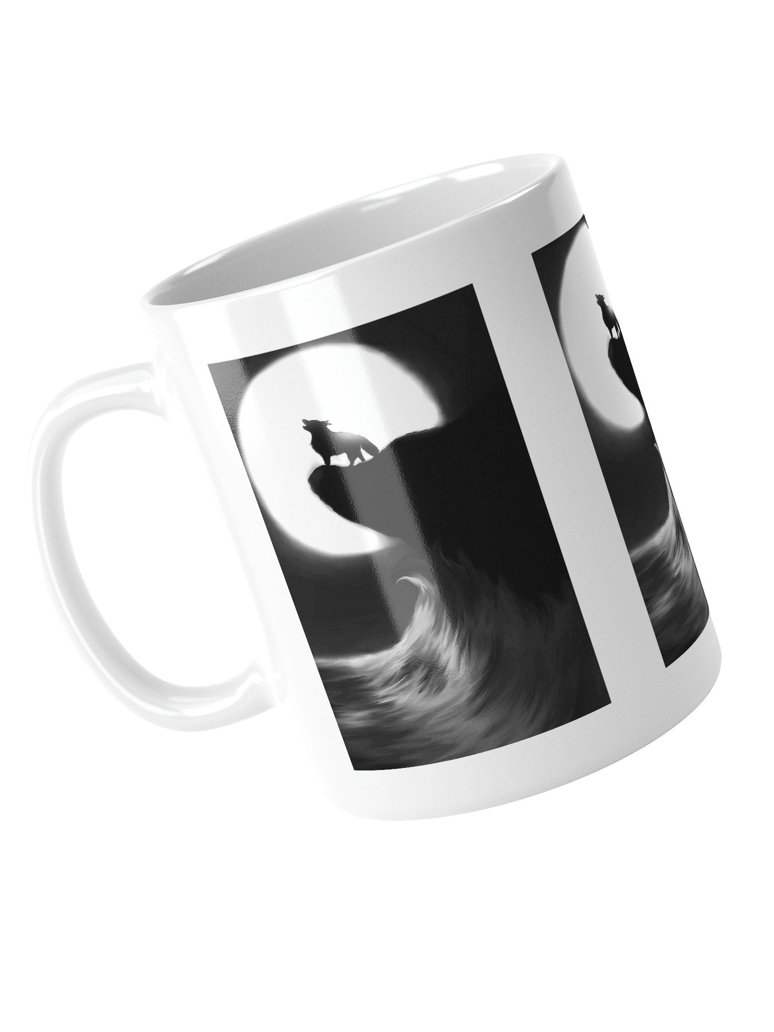 White Glossy Mug product image (4)