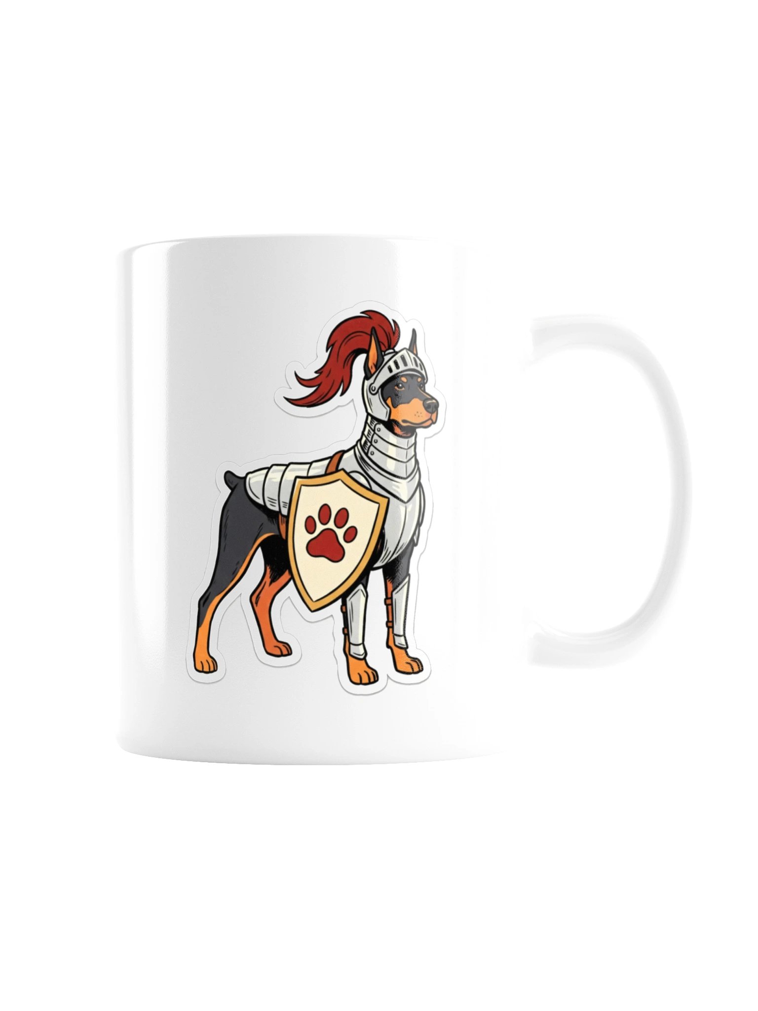 Knight Doberman Mug product image (3)