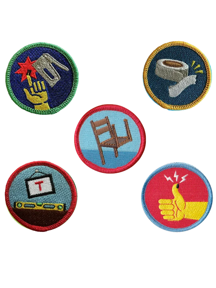 Home Project Mishaps (de)Merit Badge Bundle product image (1)