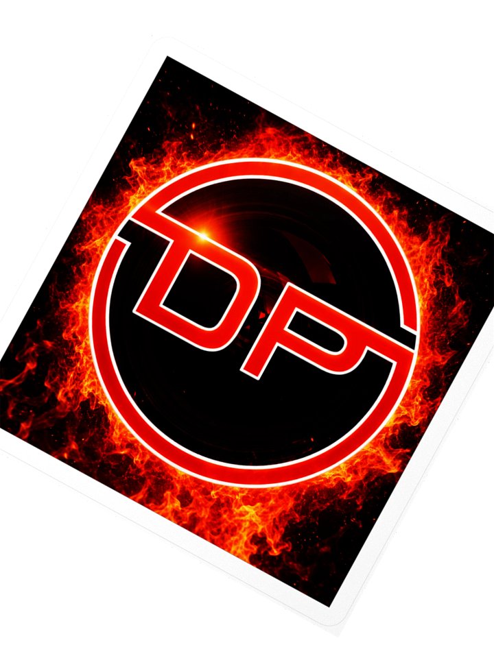 Dust Paranormal fire 3" x 3" sticker product image (2)