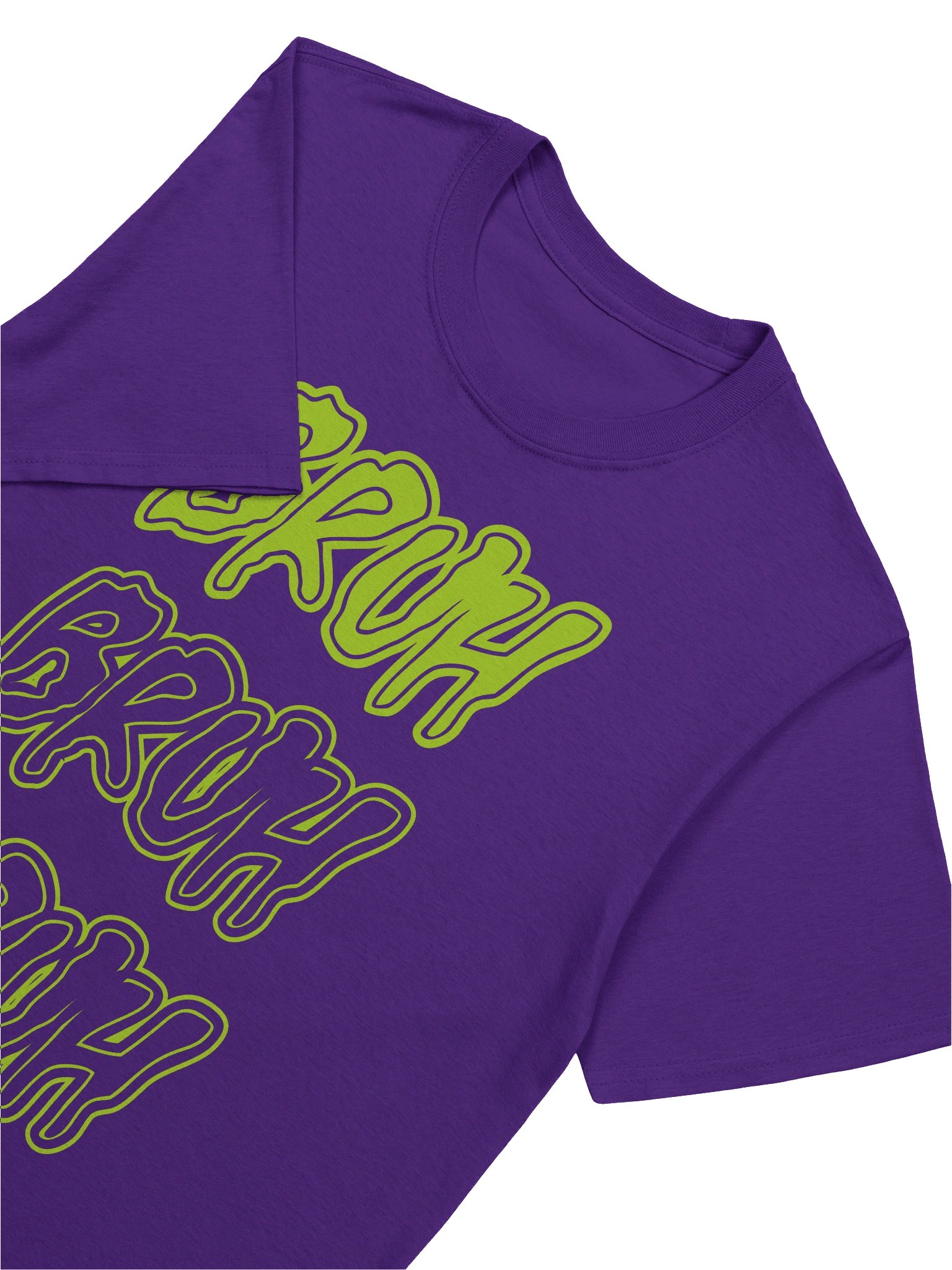 Neon Graffiti BRUH Unisex T-Shirt product image (25)