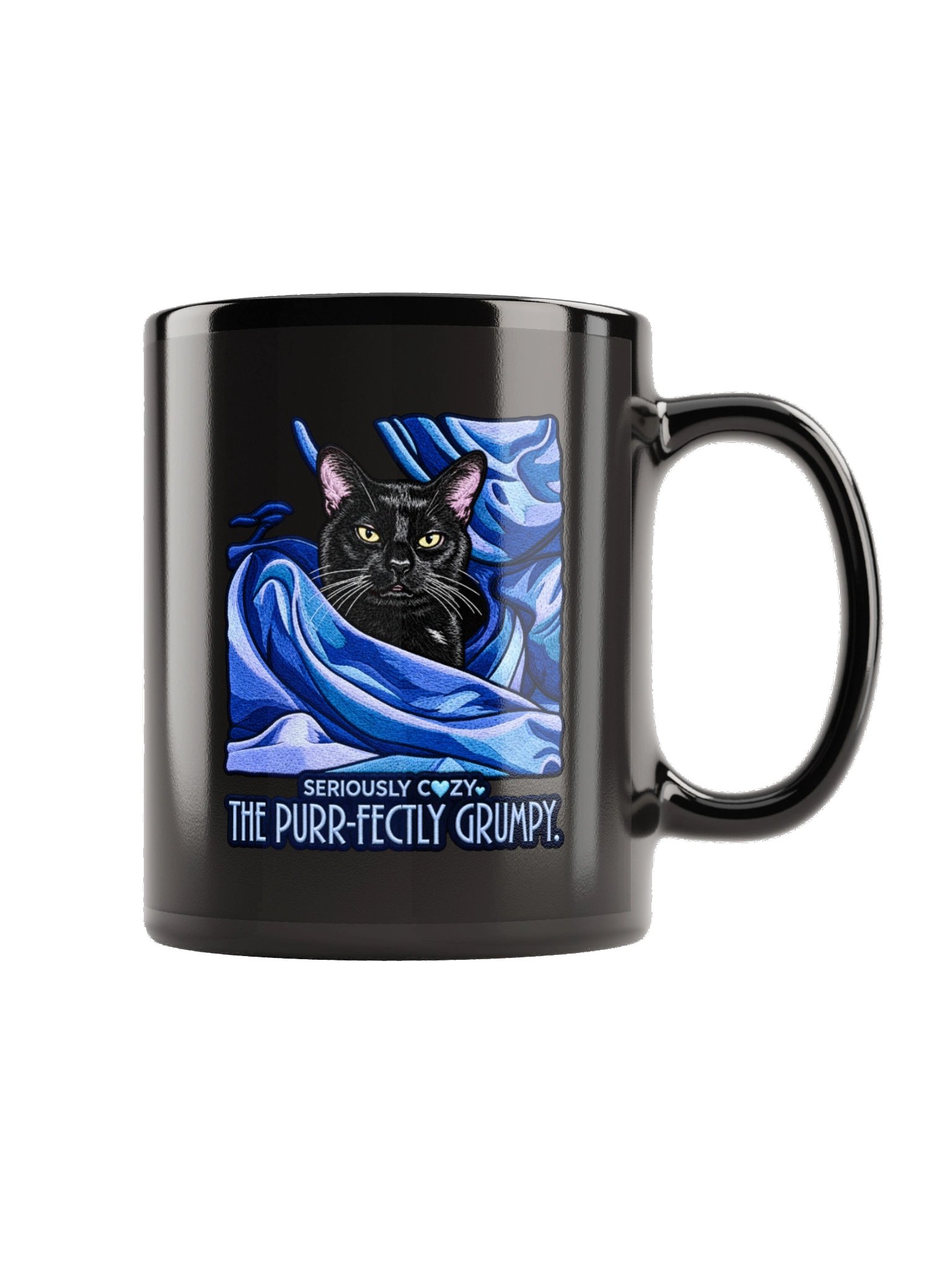 Seriously Cozy Grumpy Cat Mug product image (5)