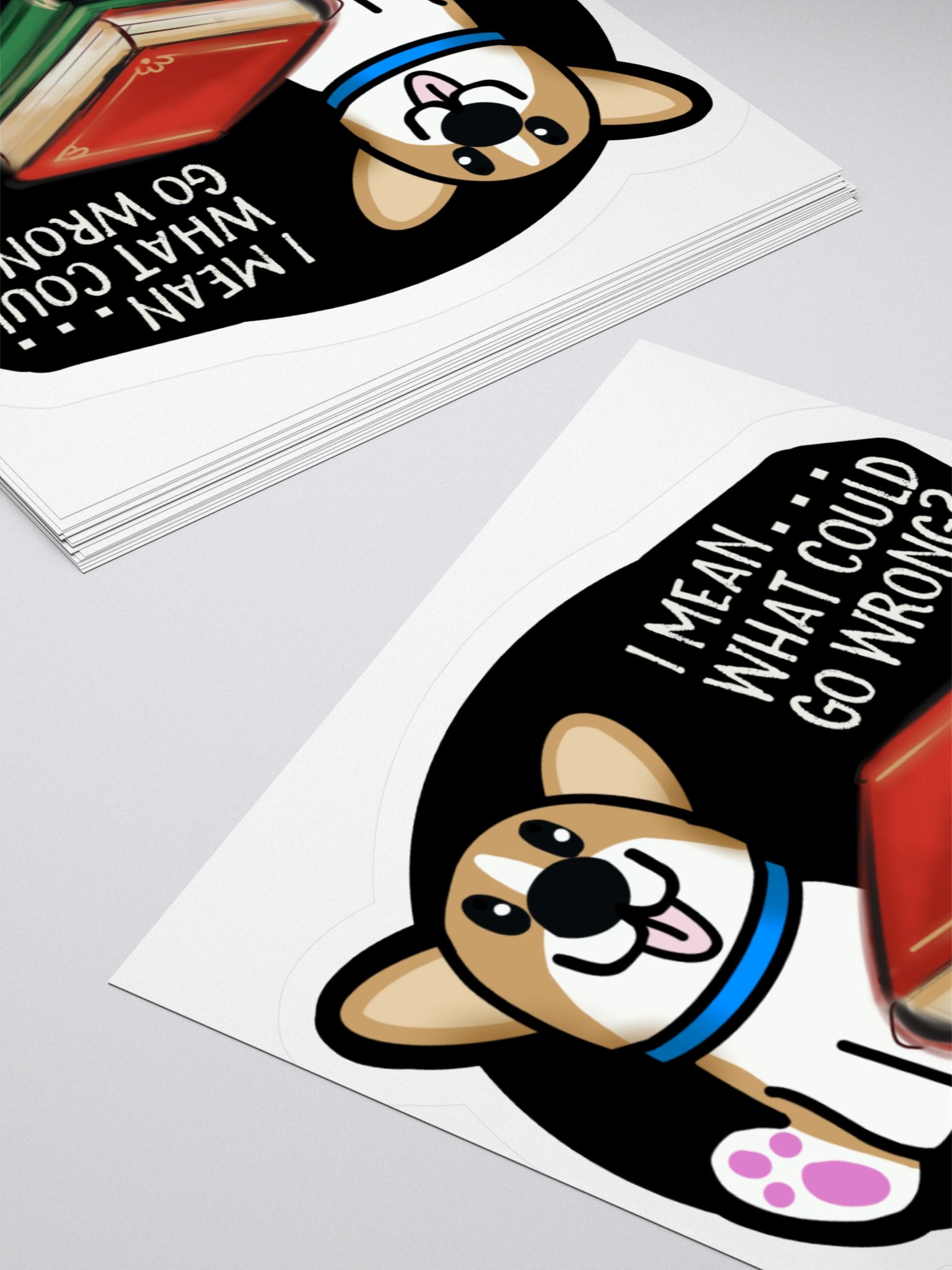 What Could Go Wrong Sticker product image (4)