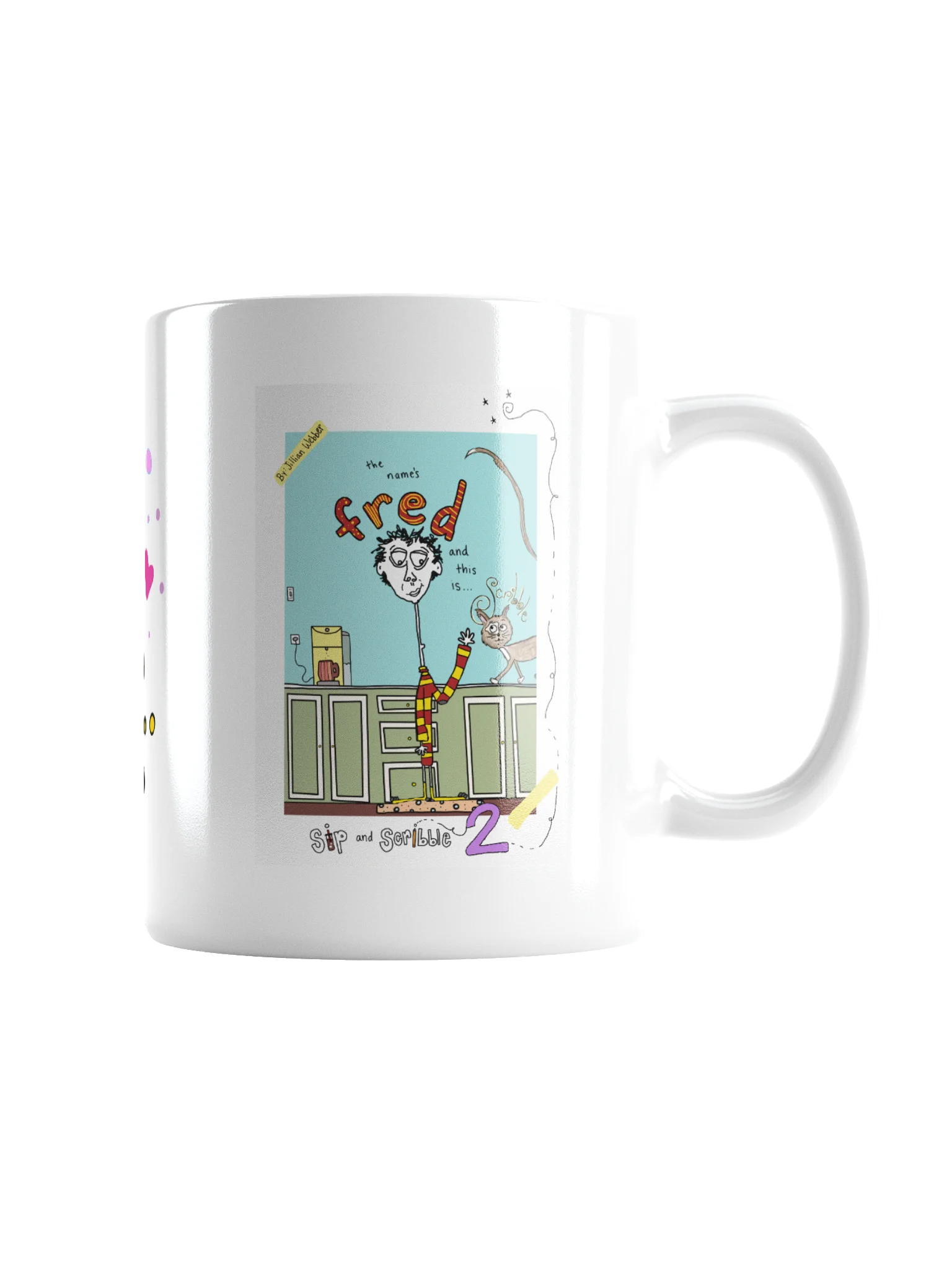 SCRIBBLE'S 100 OZ COFFEE MUG! product image (2)
